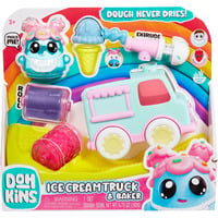 DohKins Ice Cream Truck & Baker Set da gioco in argilla da modellare 192 g Multicolore, Impastare