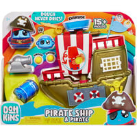 DohKins Pirate Ship Playset Set da gioco in argilla da modellare 191 g Multicolore, Impastare