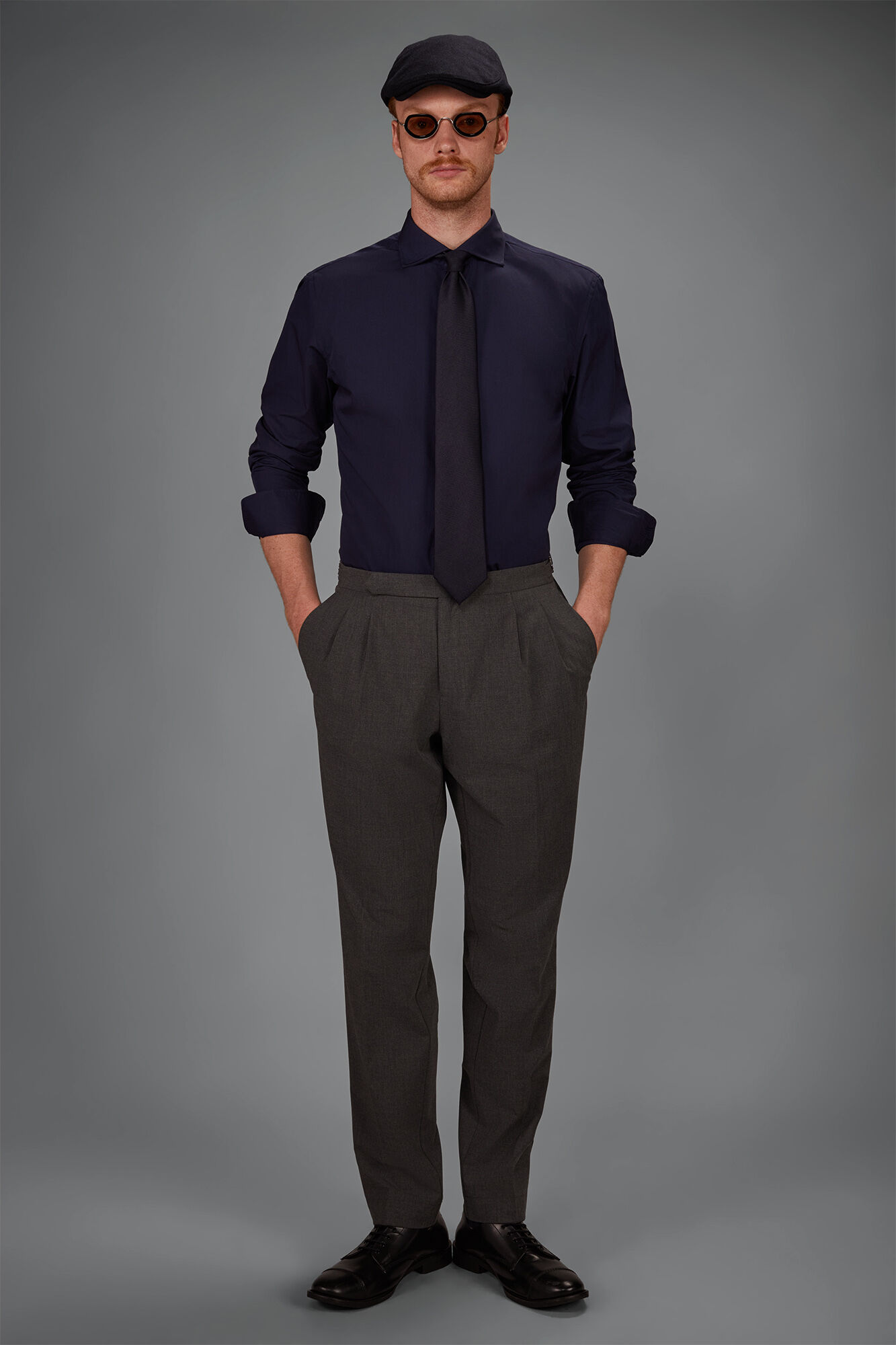 Doppelganger - Camicia classica collo francese uomo tinta unita Doppelganger - Camicia classica collo francese uomo tinta unita