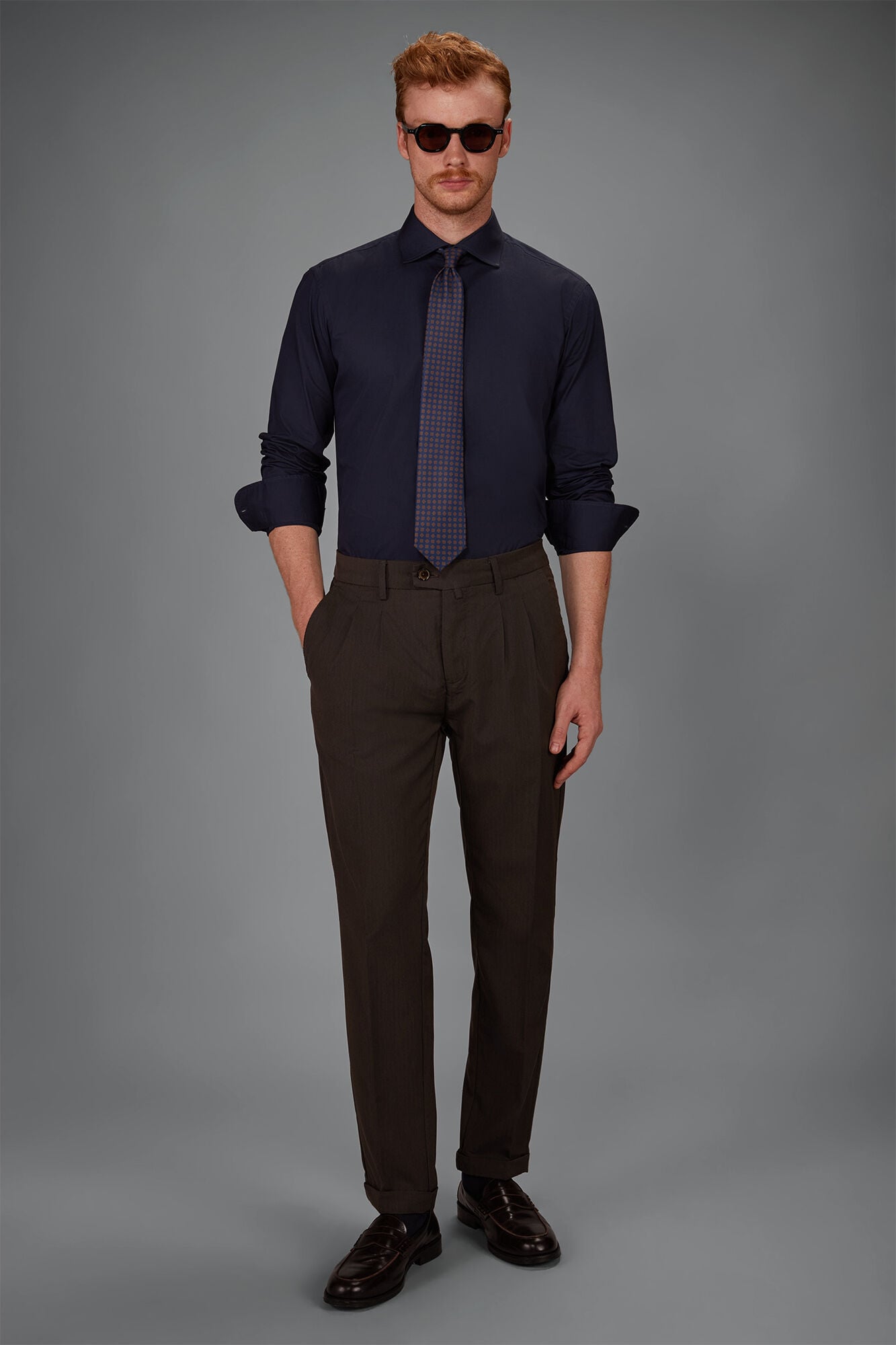 Doppelganger - Camicia classica uomo 100% cotone