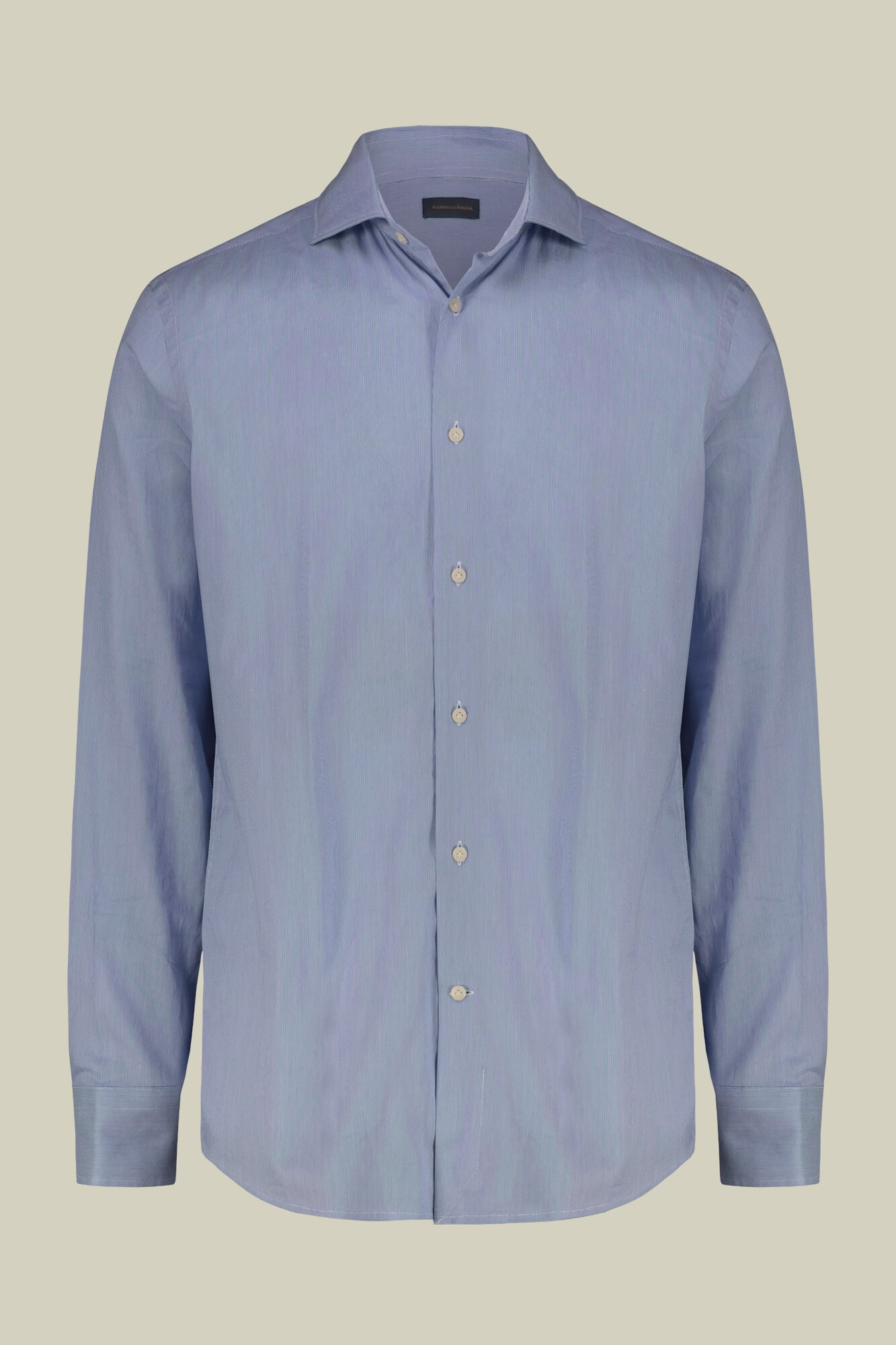 Doppelganger - Camicia uomo 100% cotone dobby piquet