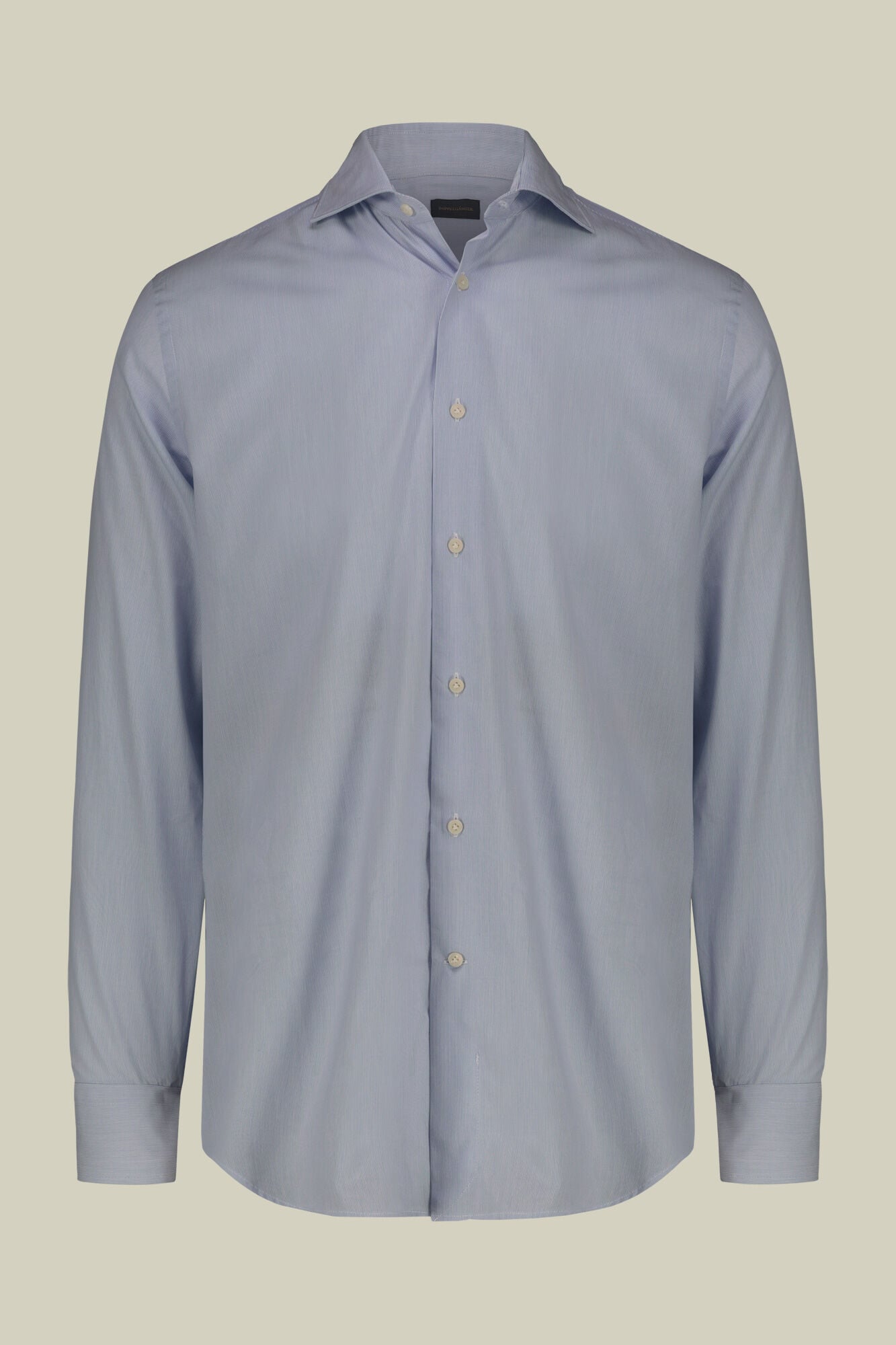 Doppelganger - Camicia uomo 100% cotone rigato tinto in filo