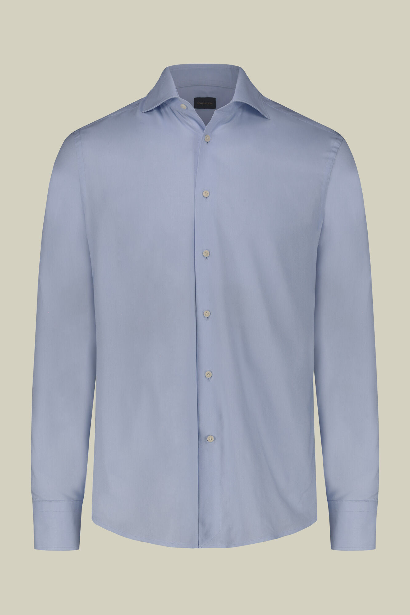 Doppelganger - Camicia uomo in tessuto 100% cotone Oxford leggero tinta unita