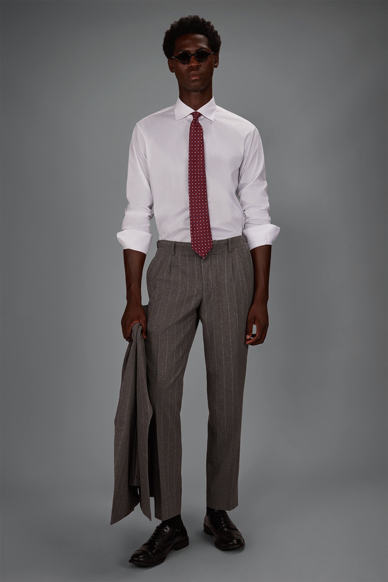 Doppelganger - Camicia uomo tecnica adatta ai gemelli regular fit
