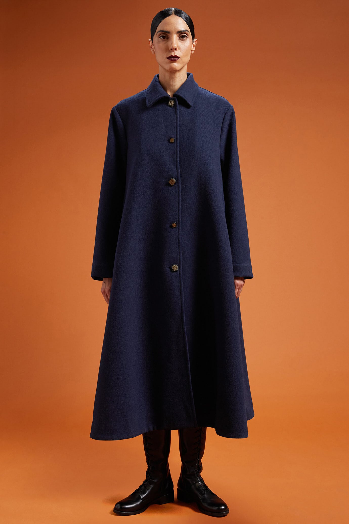 Doppelganger - Cappotto lungo donna sfoderato oversize