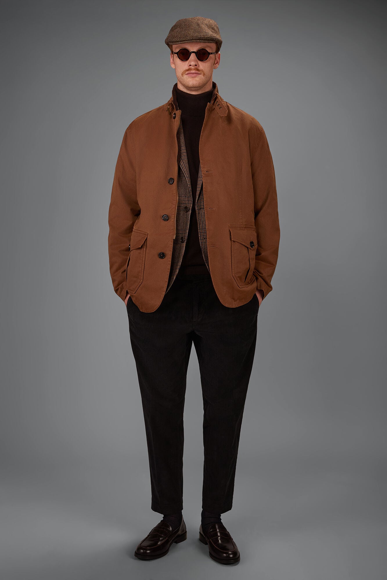 Doppelganger - Giacca uomo cerata regular fit