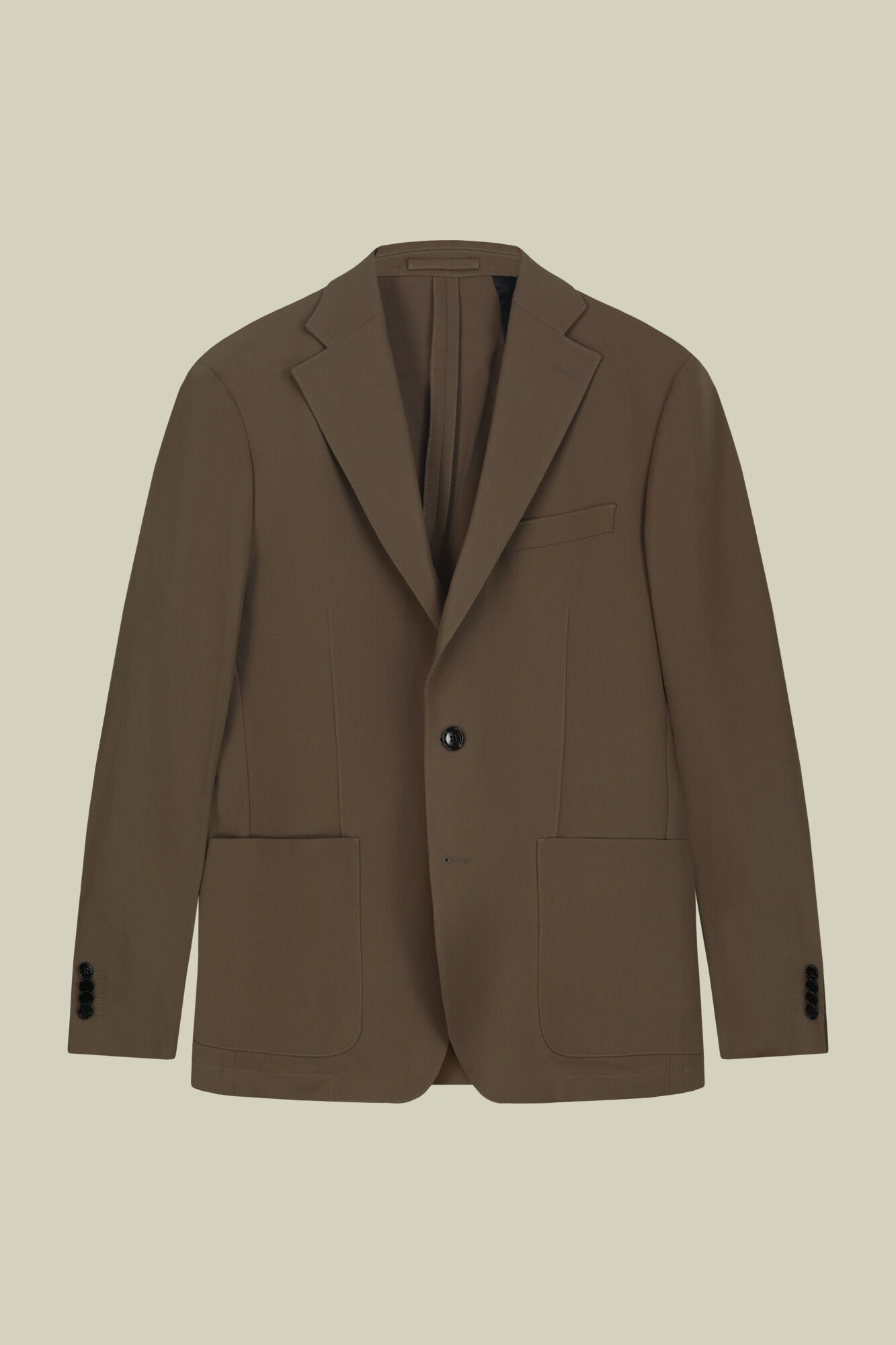 Doppelganger - Giacca uomo monopetto sfoderata in jersey regular fit