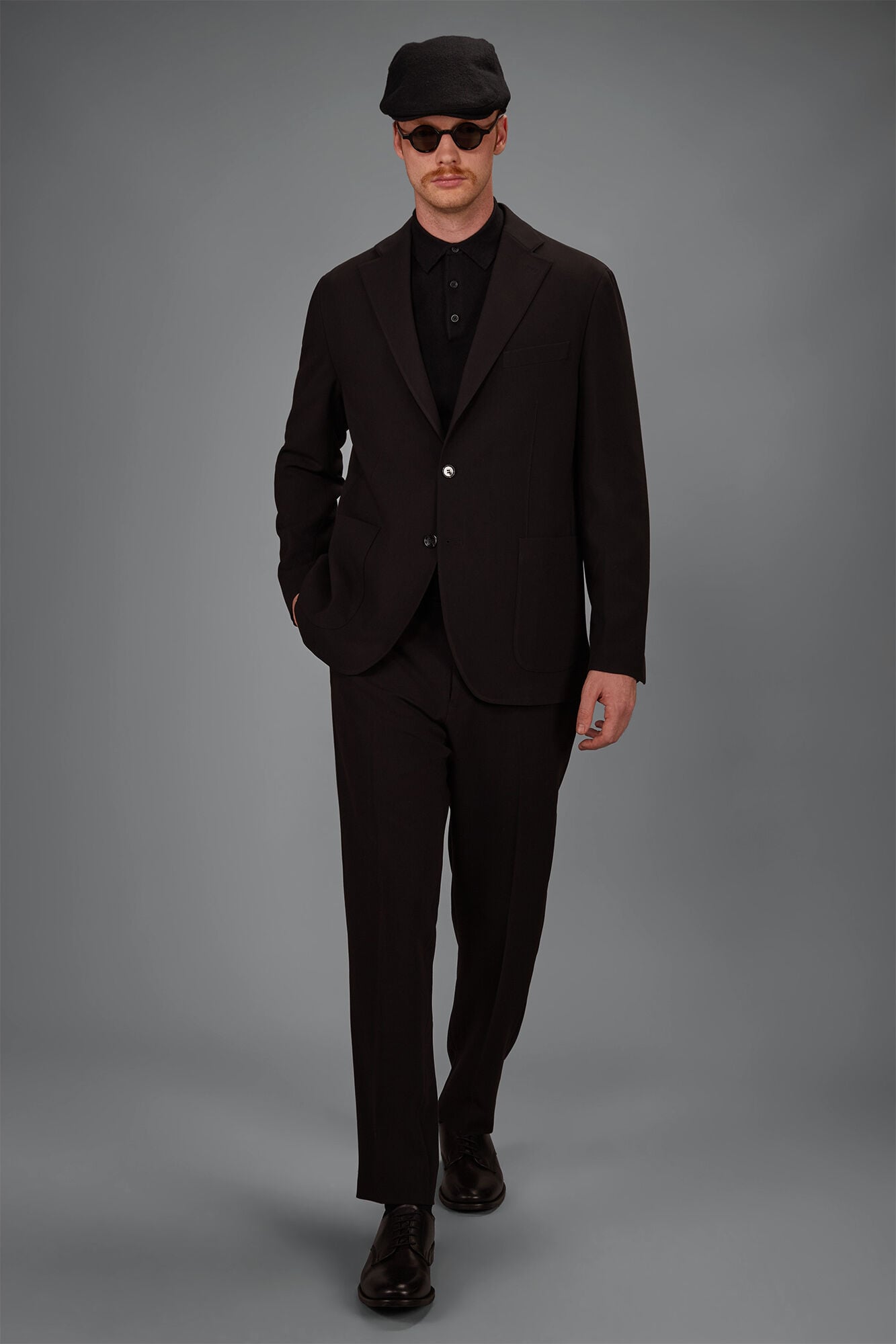 Doppelganger - Giacca uomo monopetto sfoderata in jersey regular fit