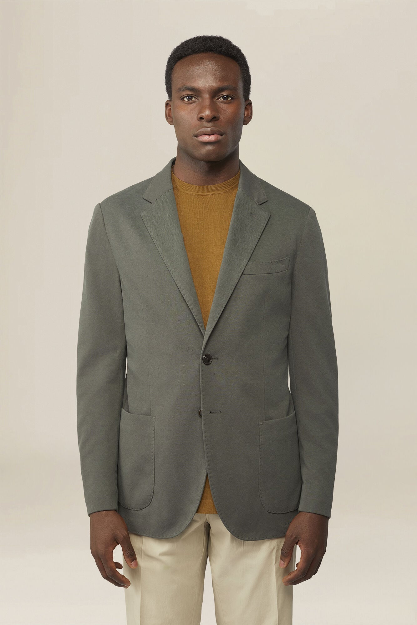 Doppelganger - Giacca uomo monopetto sfoderata regular fit