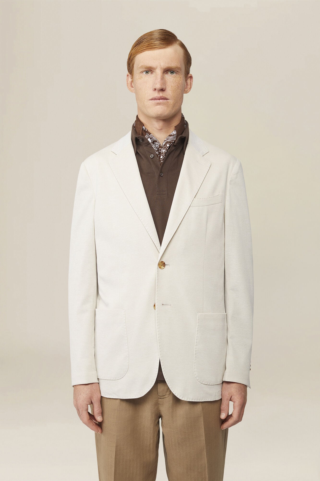 Doppelganger - Giacca uomo monopetto sfoderata regular fit