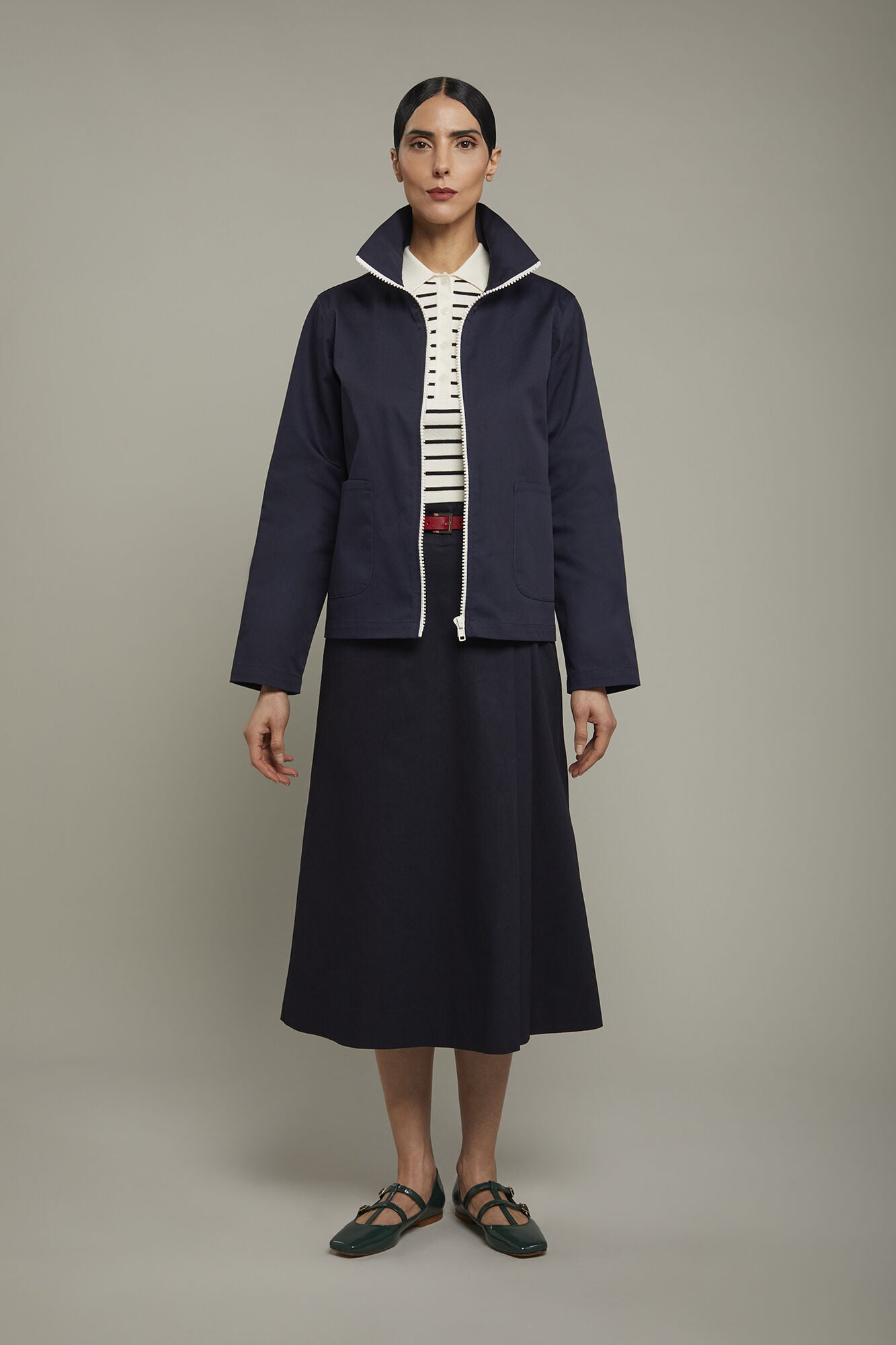 Doppelganger - Giubbino donna con zip regular fit