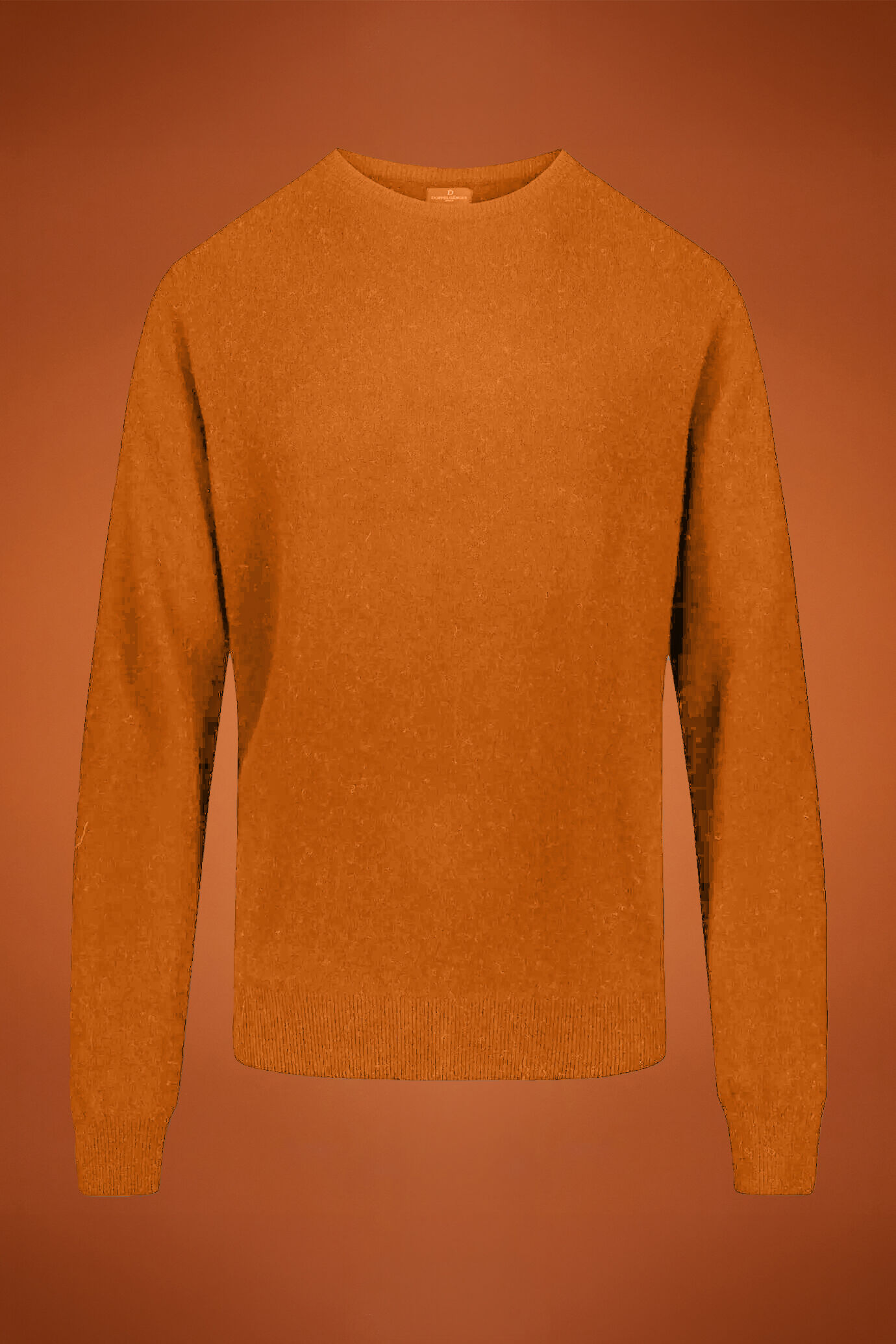 Doppelganger - Maglia girocollo in misto lana lambswool