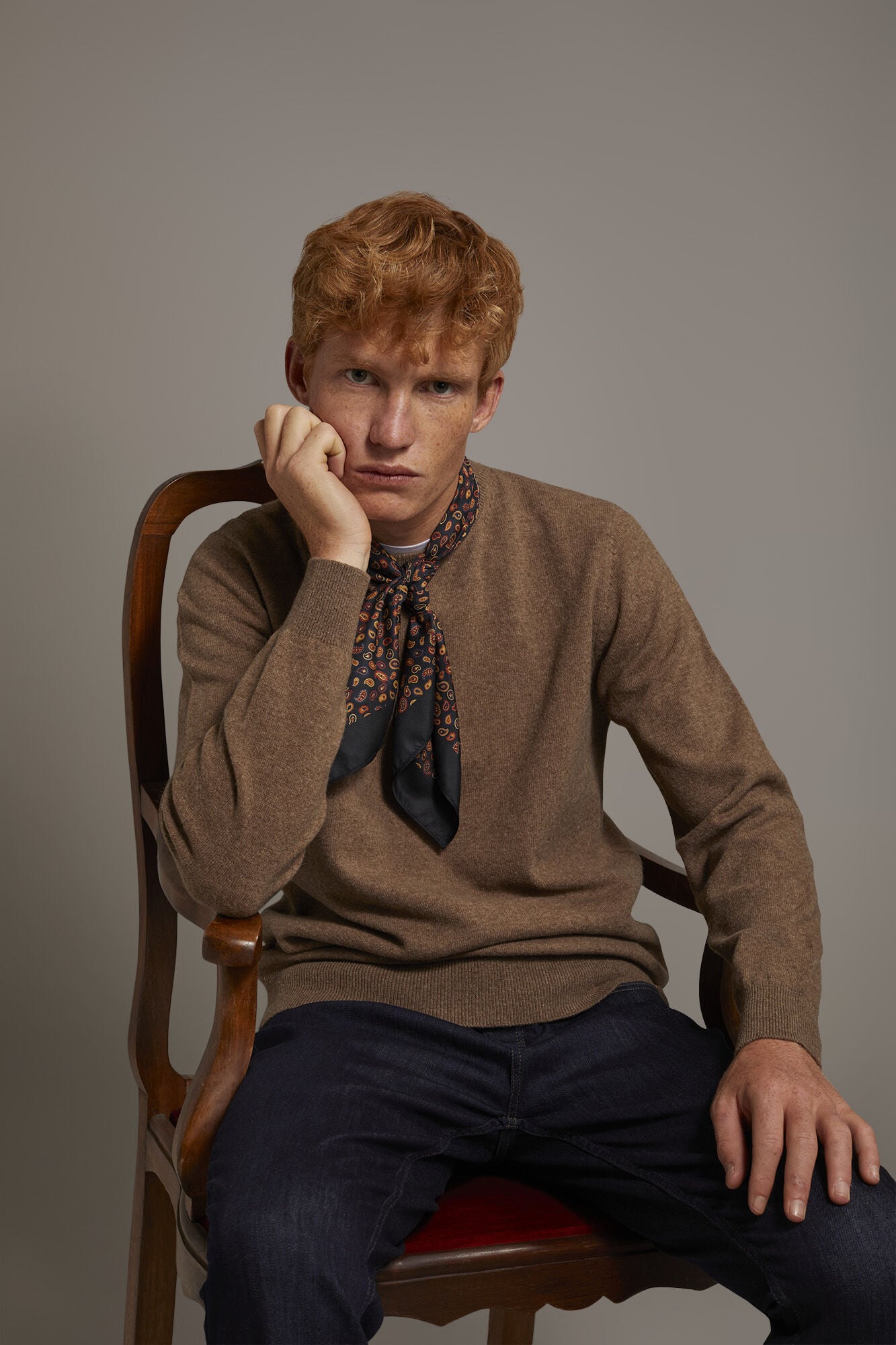 Doppelganger - Maglia girocollo in misto lana lambswool Doppelganger - Maglia girocollo in misto lana lambswool
