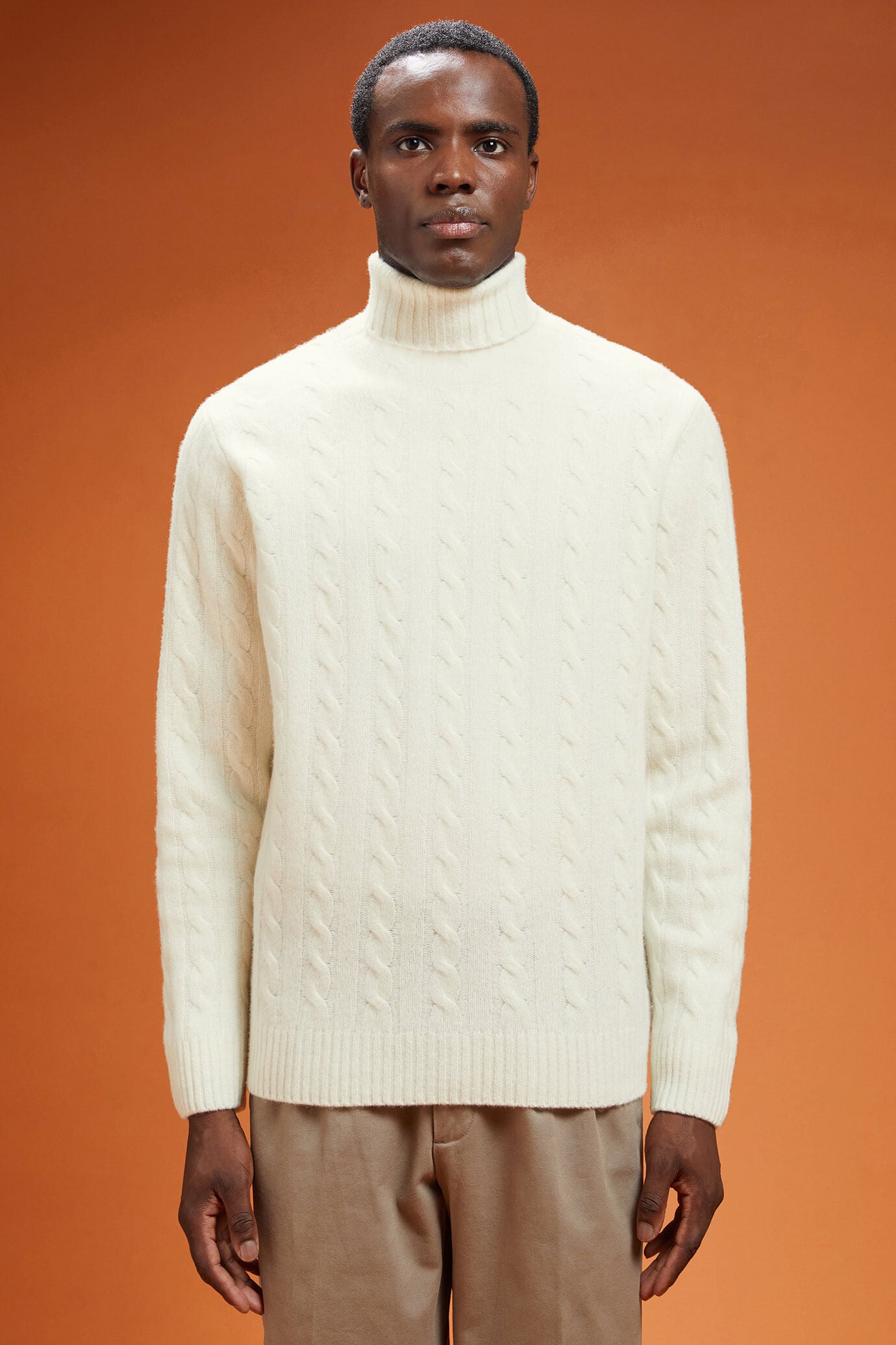 Doppelganger - Maglia uomo collo alto misto lana lambswool regular fit Doppelganger - Maglia uomo collo alto misto lana lambswool regular fit