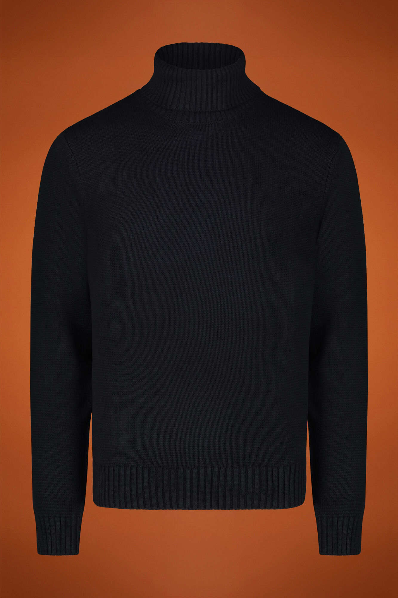 Doppelganger - Maglia uomo dolcevita in costa inglese regular fit Doppelganger - Maglia uomo dolcevita in costa inglese regular fit