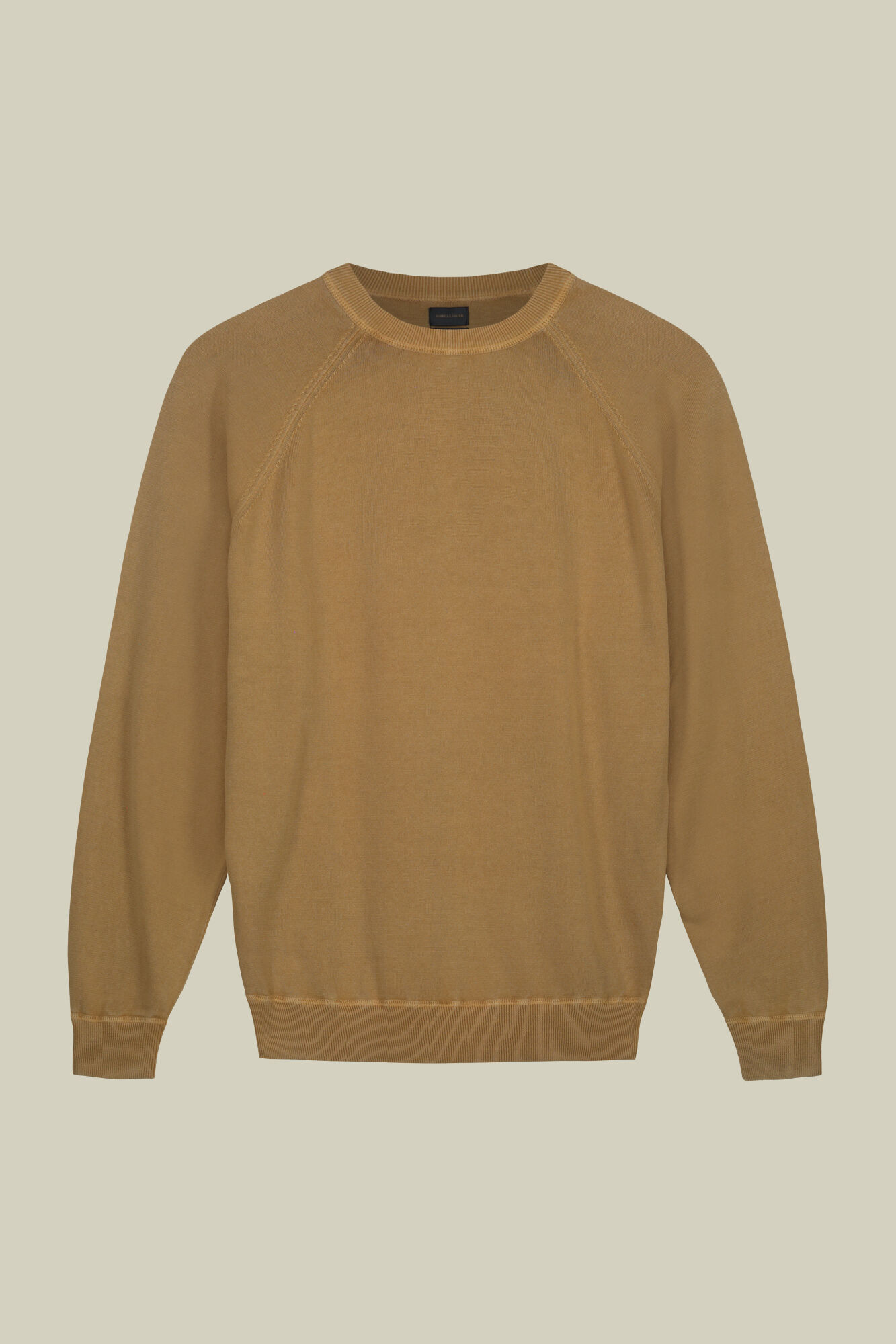 Doppelganger - Maglia uomo girocollo 100% cotone con maniche raglan