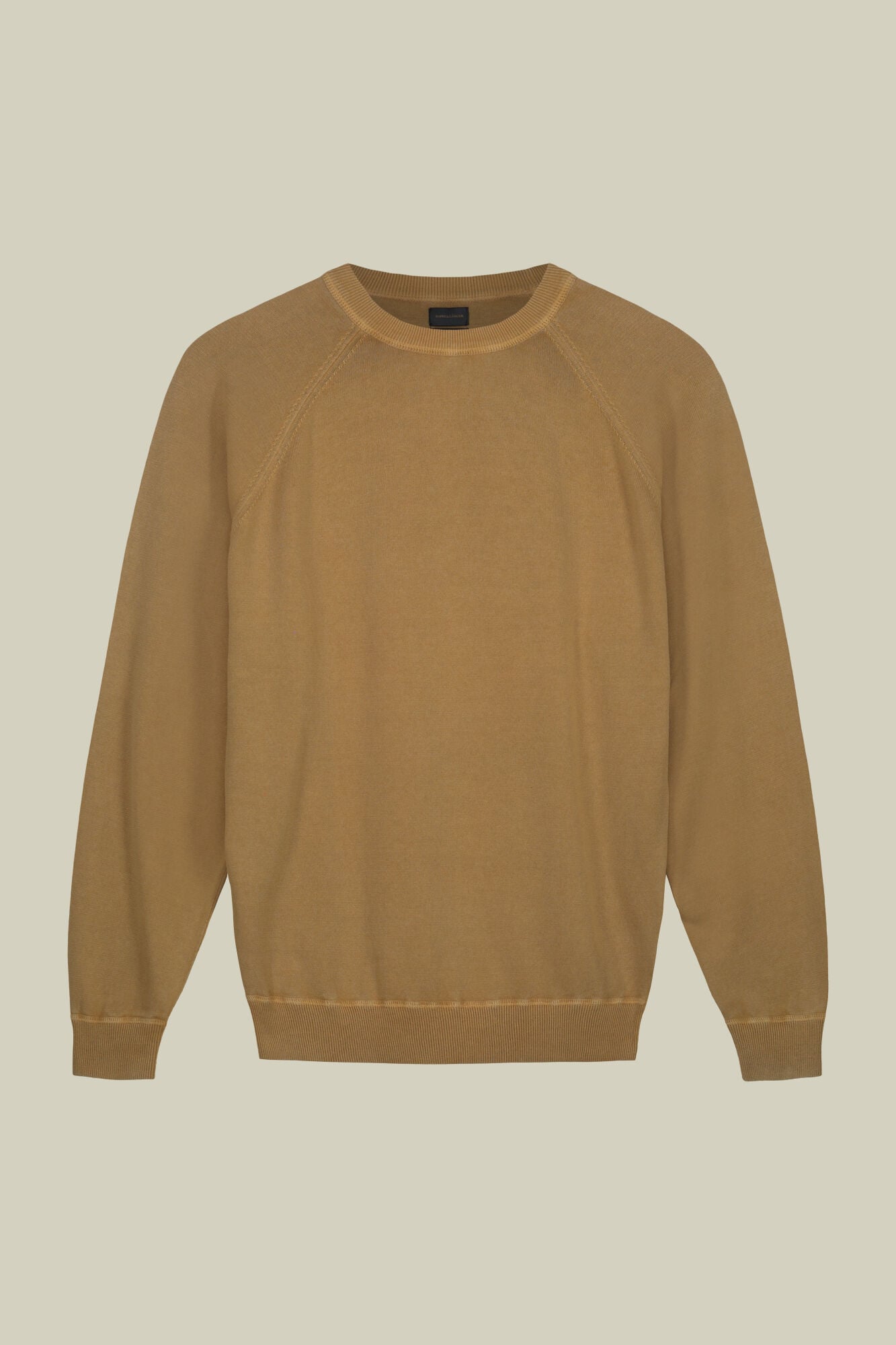 Doppelganger - Maglia uomo girocollo 100% cotone con maniche raglan