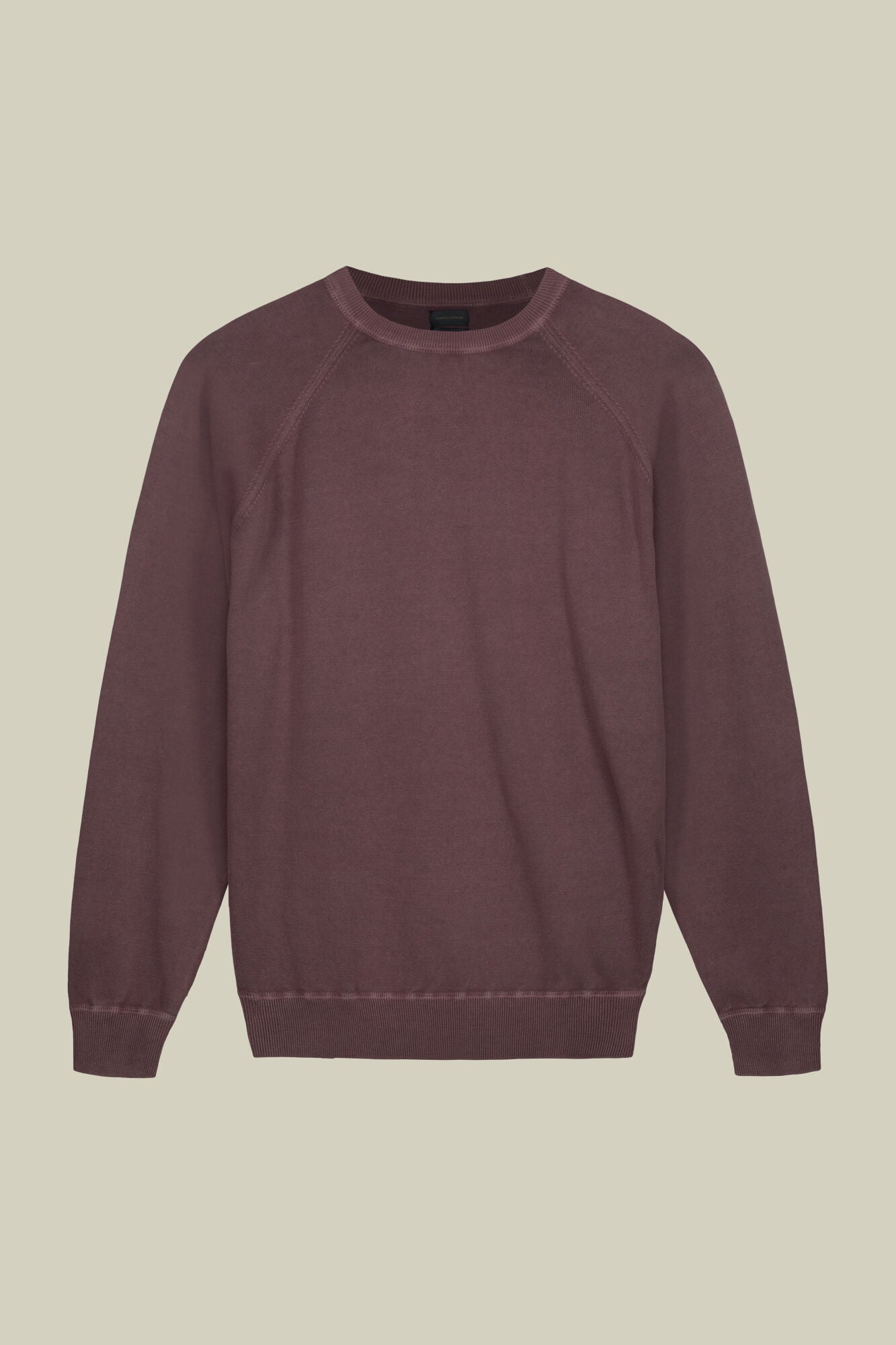 Doppelganger - Maglia uomo girocollo 100% cotone con maniche raglan