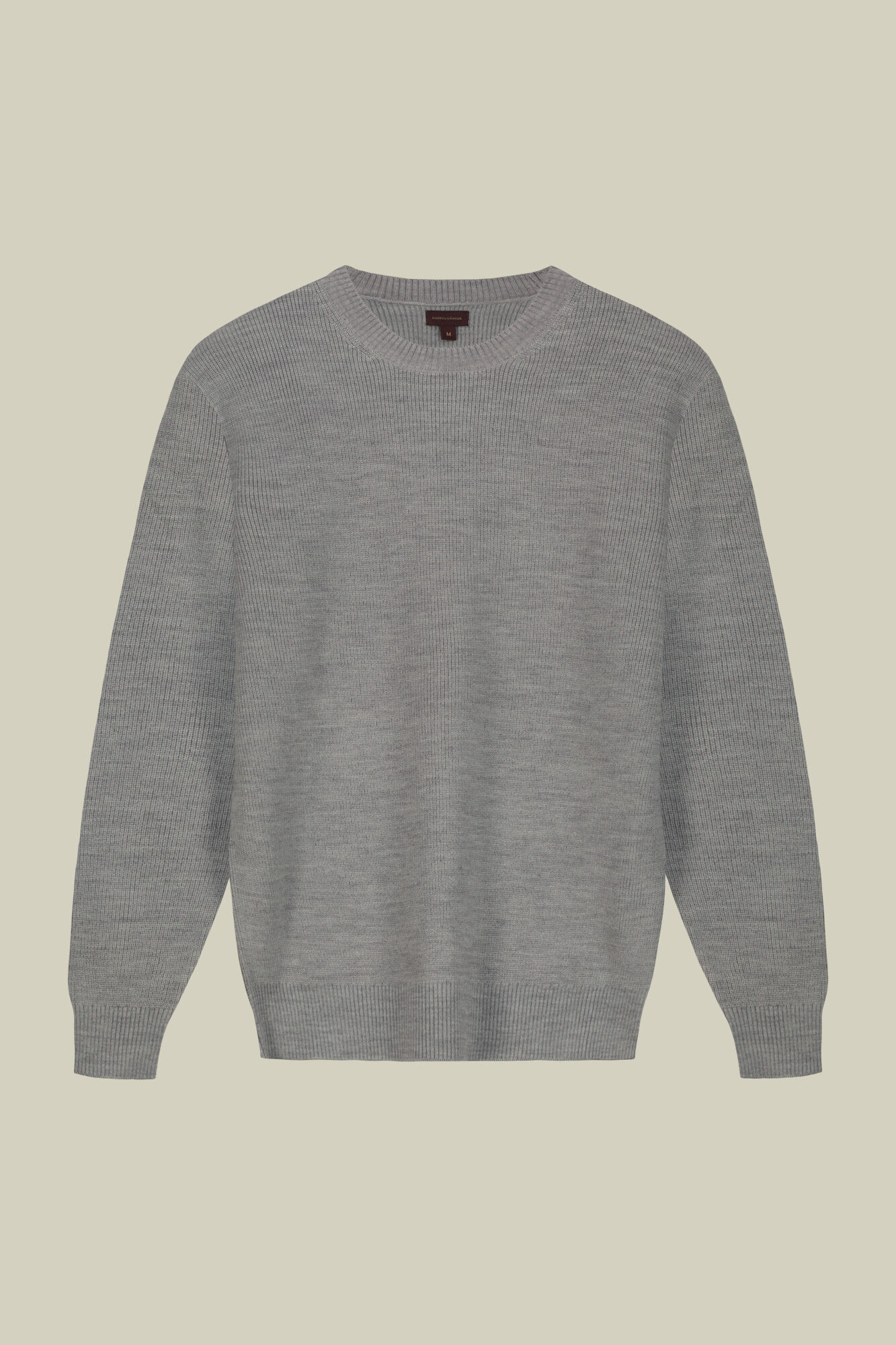 Doppelganger - Maglia uomo girocollo in costa inglese regular fit
