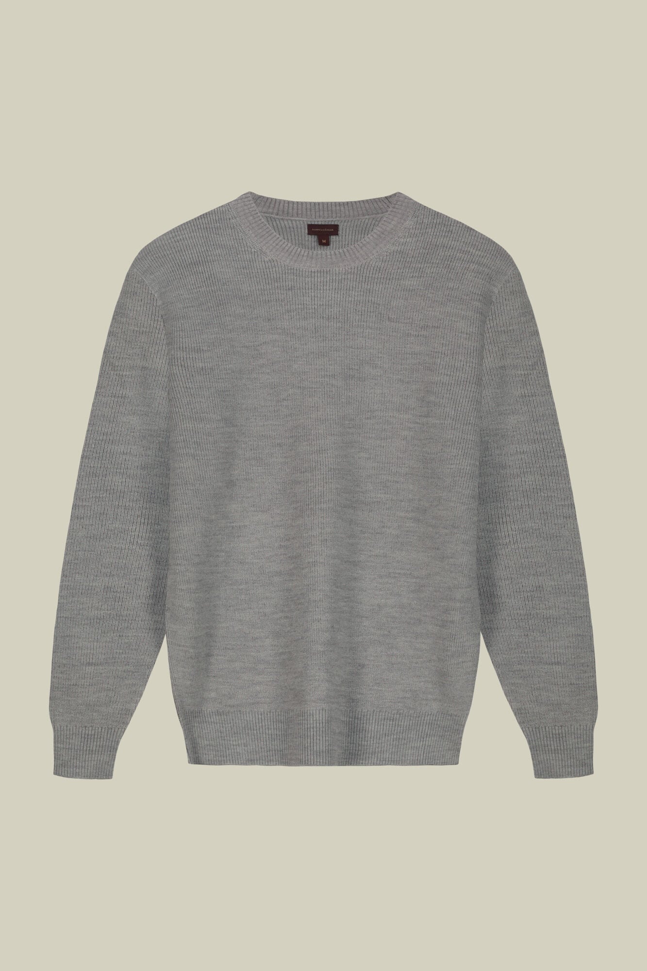 Doppelganger - Maglia uomo girocollo in costa inglese regular fit