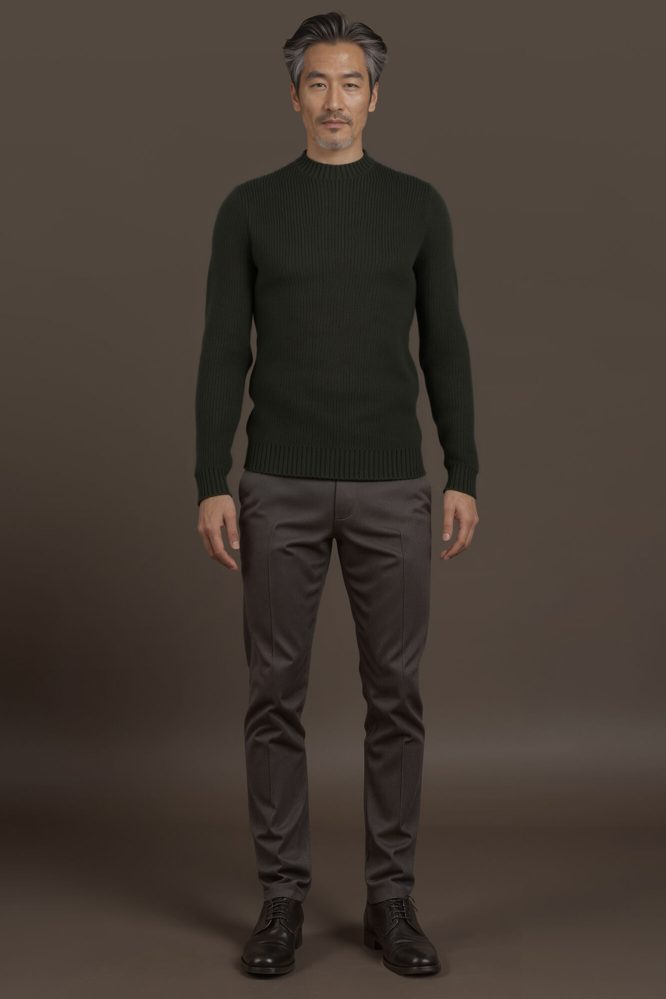 Doppelganger - Maglia uomo girocollo in costa inglese regular fit