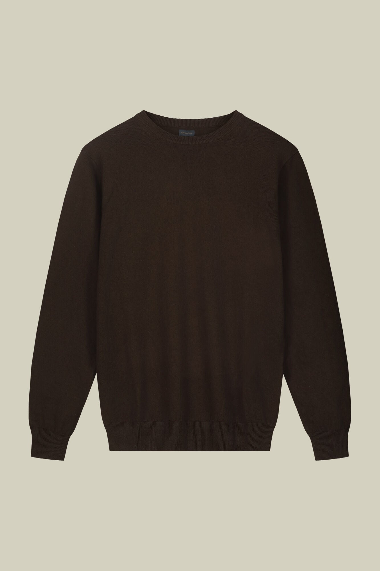Doppelganger - Maglia uomo girocollo lana e cotone regular fit