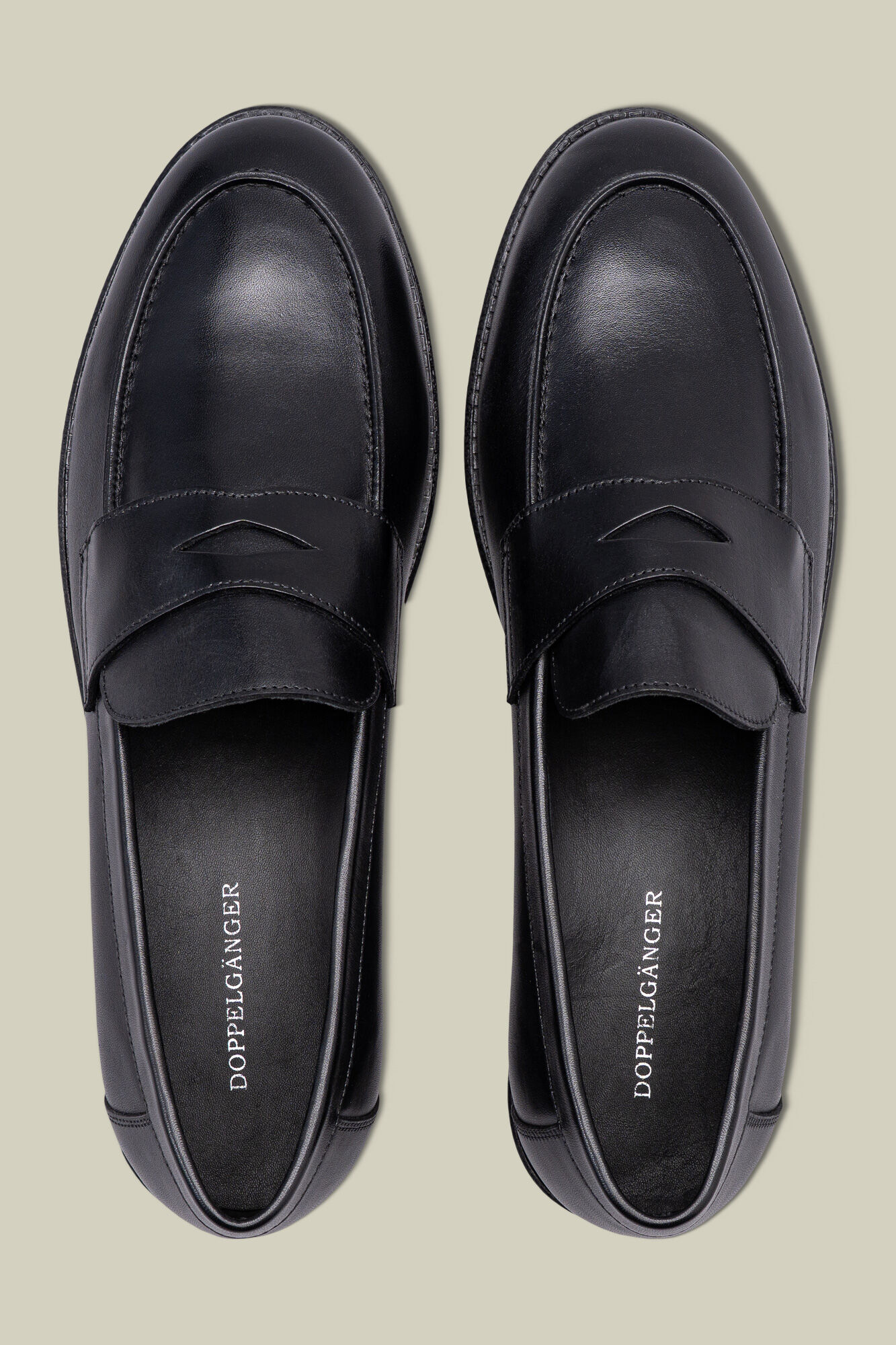 Doppelganger - Mocassino uomo classico in 100% pelle