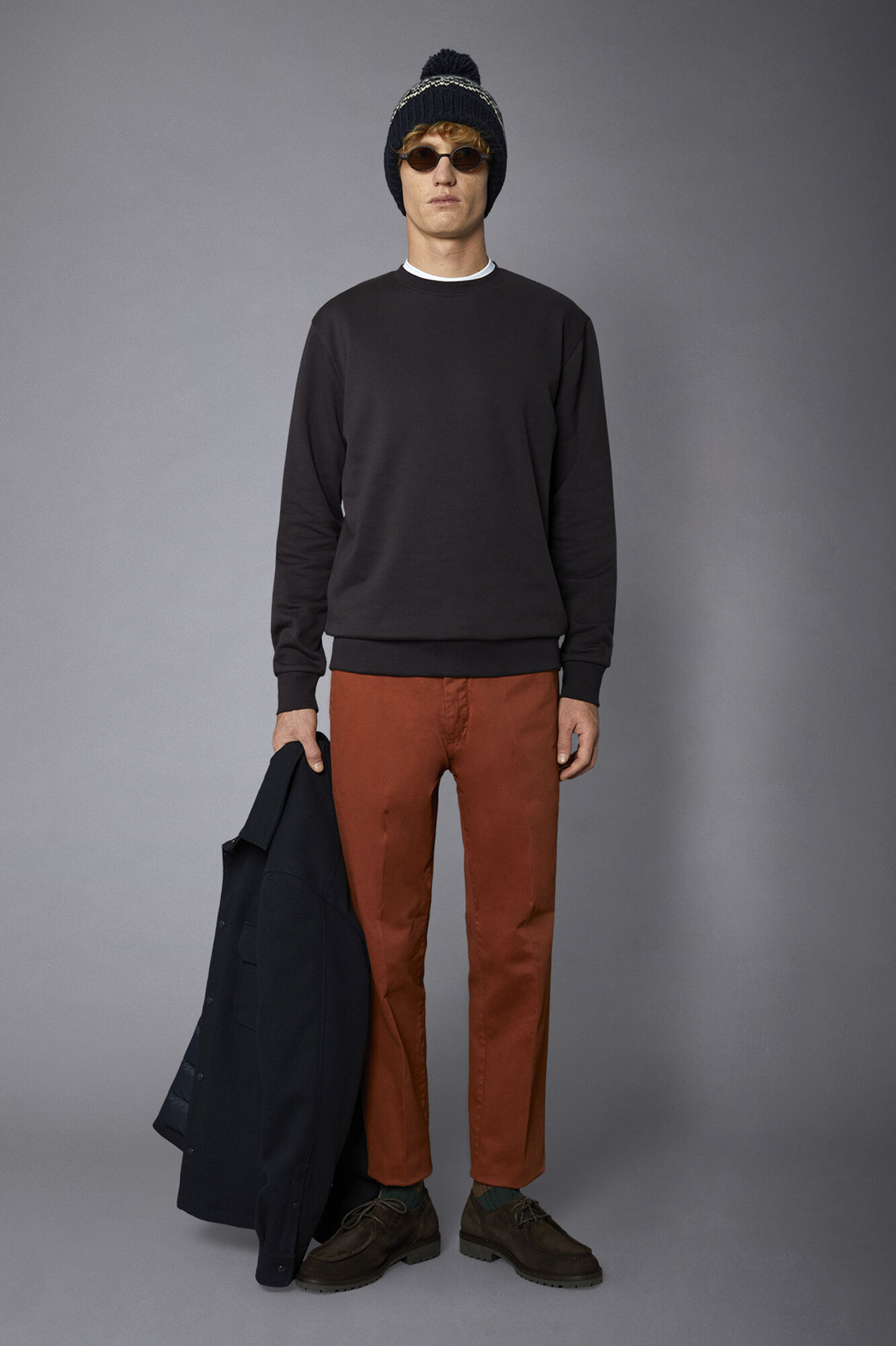 Doppelganger - Pantalone chino uomo classico costruzione twill regular fit Doppelganger - Pantalone chino uomo classico costruzione twill regular fit