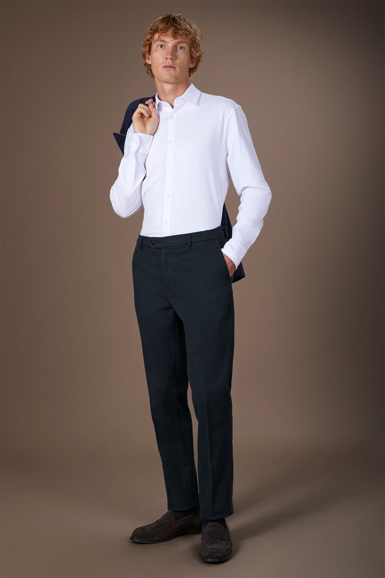 Doppelganger - Pantalone uomo chino regular fit