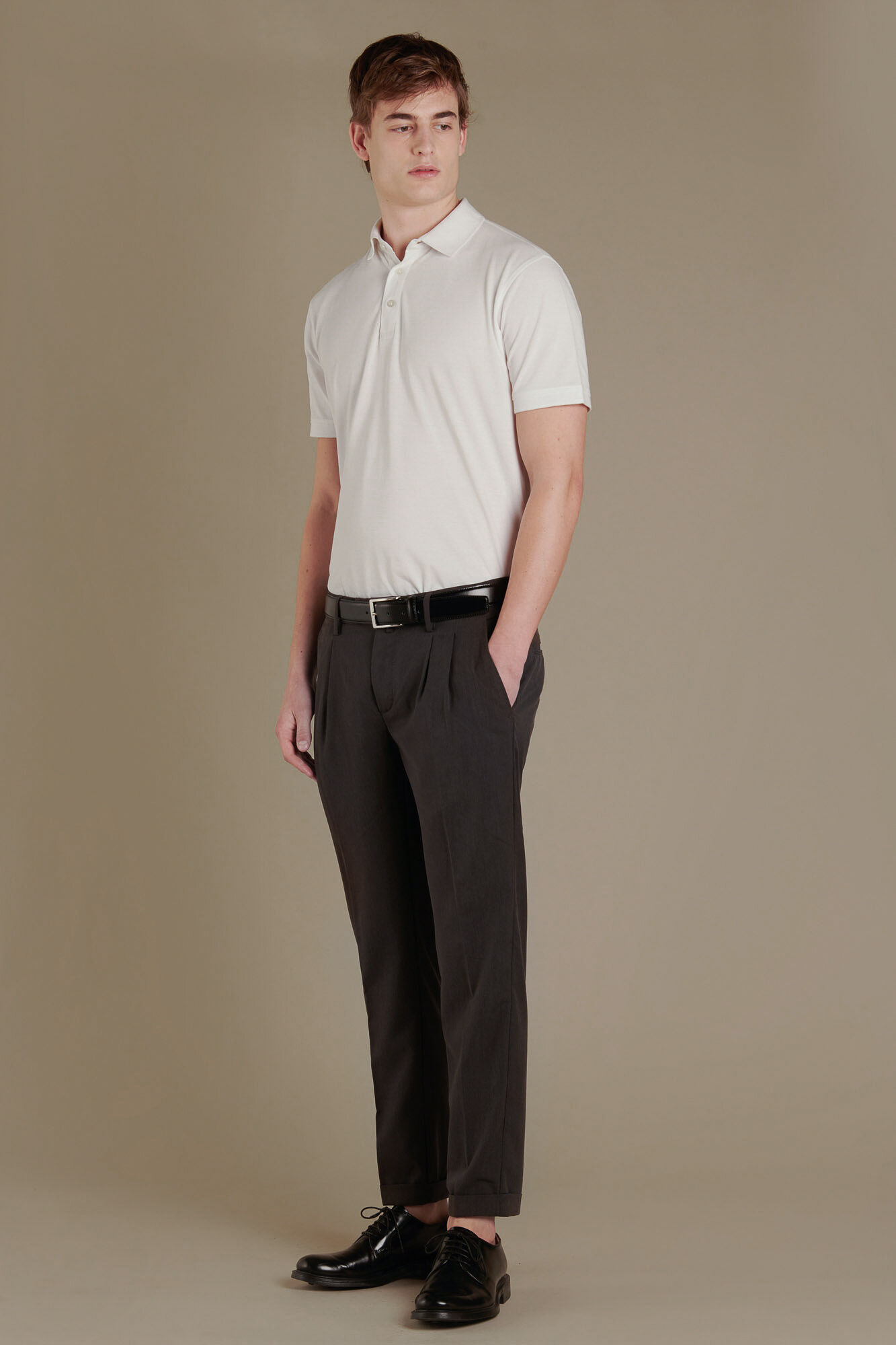 Doppelganger - Pantaloni uomo con doppia pince