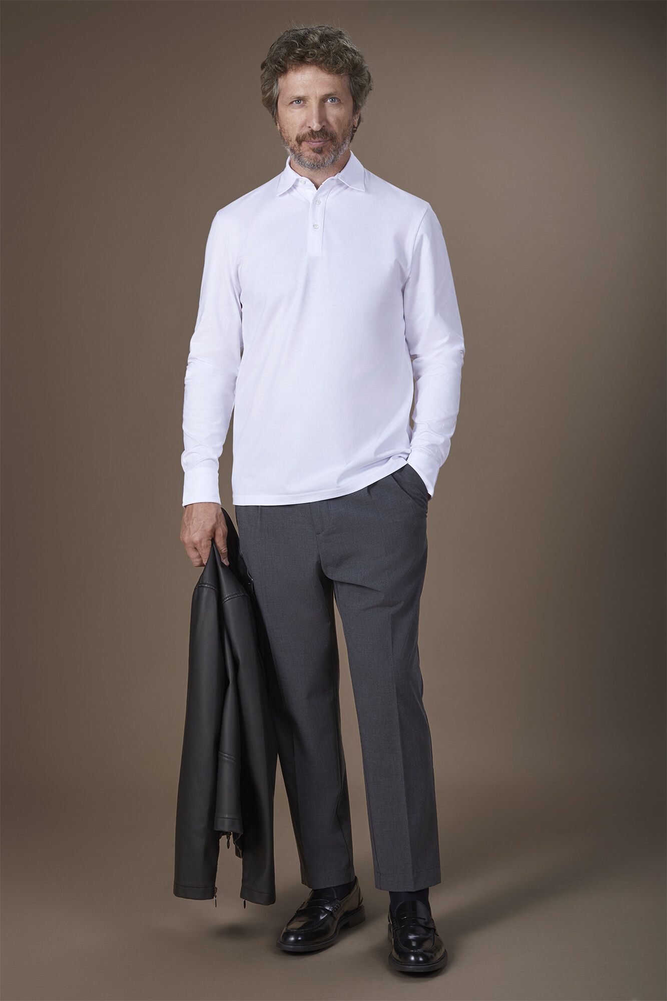 Doppelganger - Polo uomo in 100% cotone regular fit Doppelganger - Polo uomo in 100% cotone regular fit