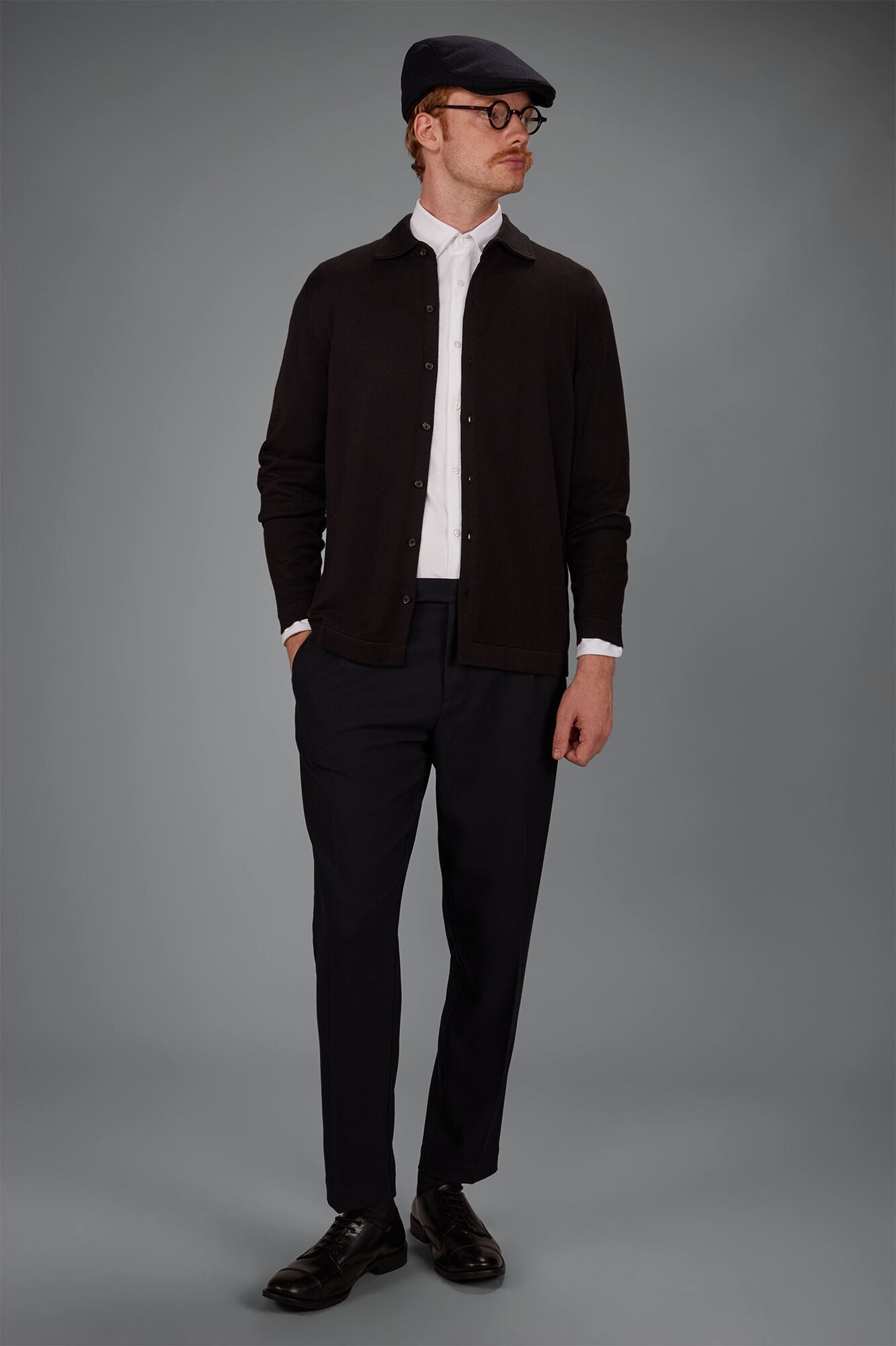 Doppelganger - Polo uomo in maglia con bottoni regular fit Doppelganger - Polo uomo in maglia con bottoni regular fit