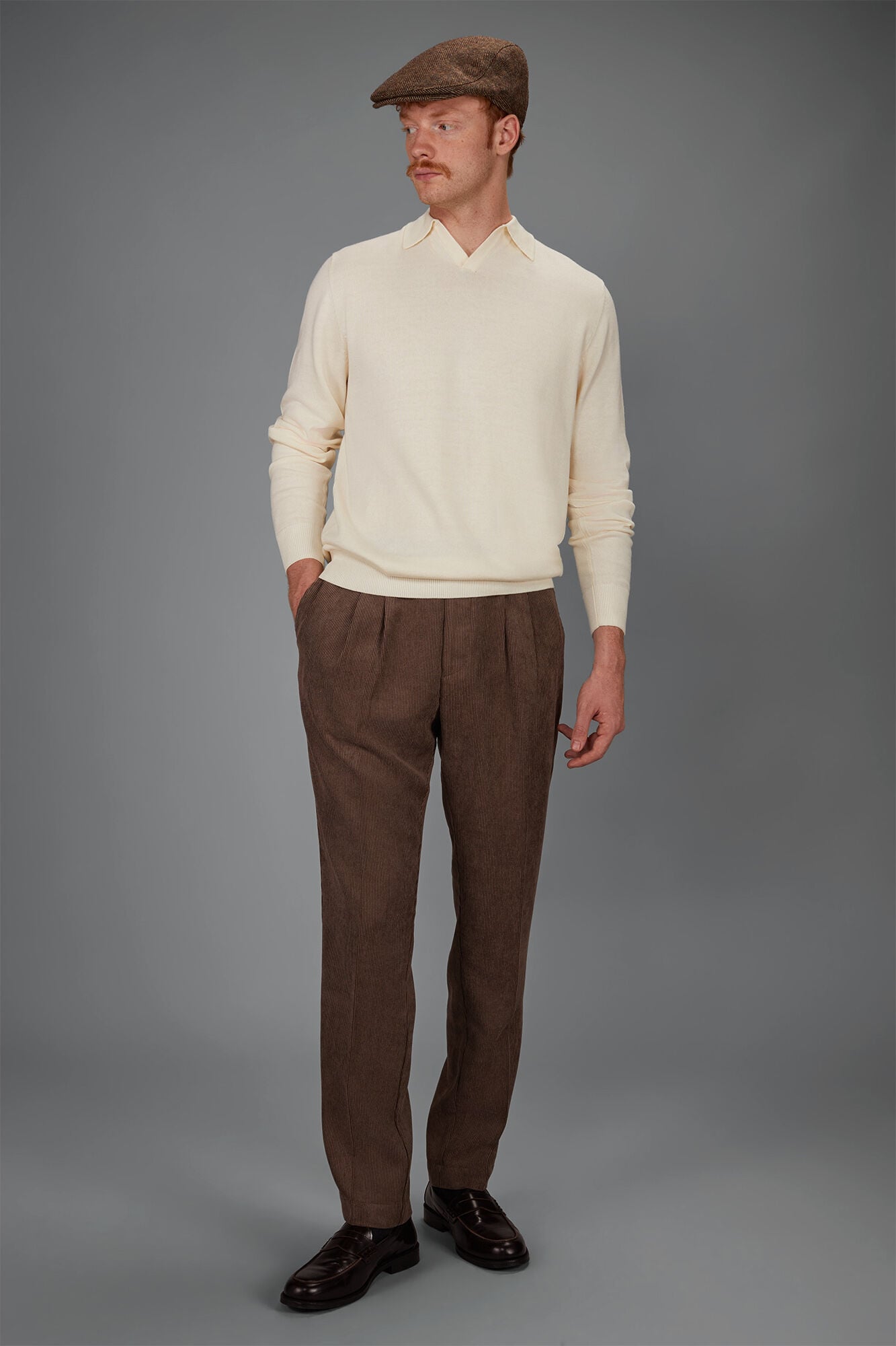 Doppelganger - Polo uomo in maglia regular fit