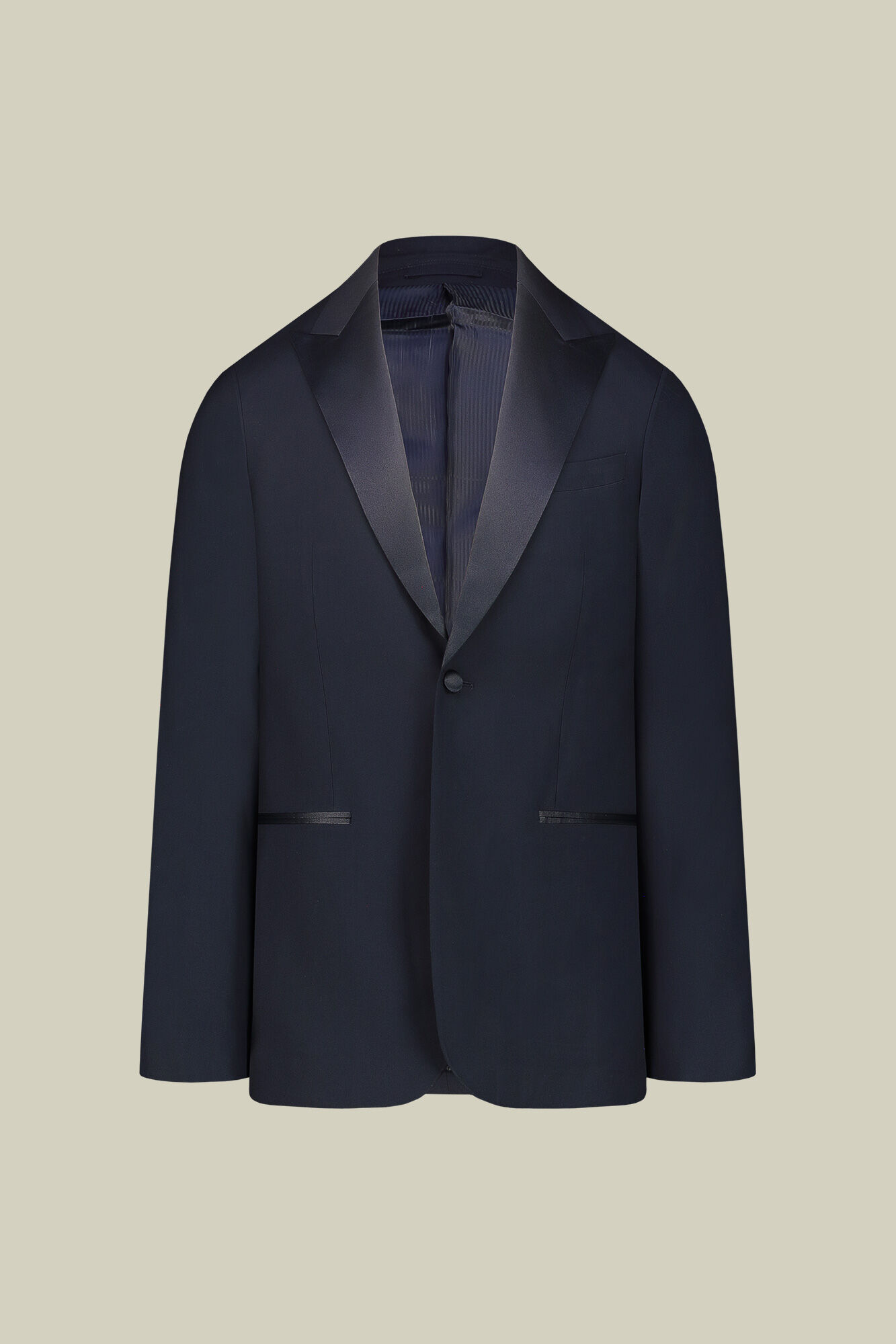 Doppelganger - Smoking uomo in tessuto twill regular fit