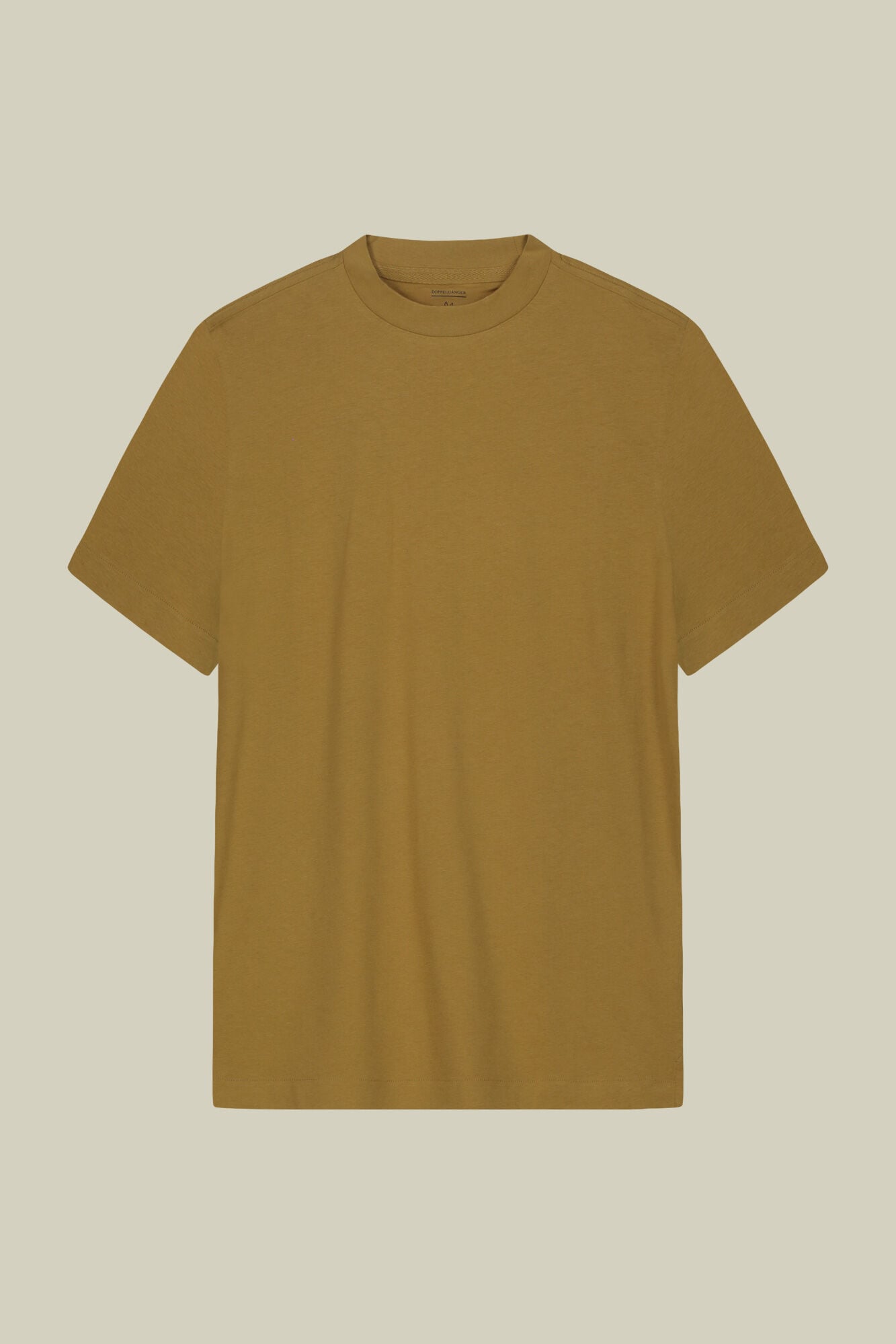 Doppelganger - T-shirt uomo in jersey 100% cotone collo leggermente alto