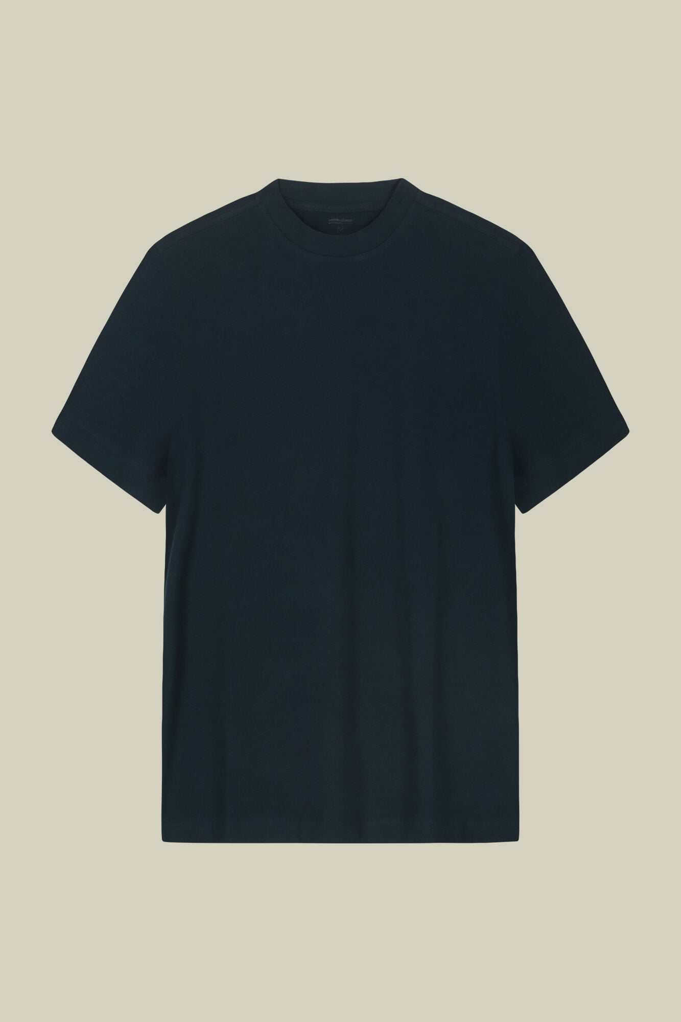 Doppelganger - T-shirt uomo in jersey 100% cotone collo leggermente alto