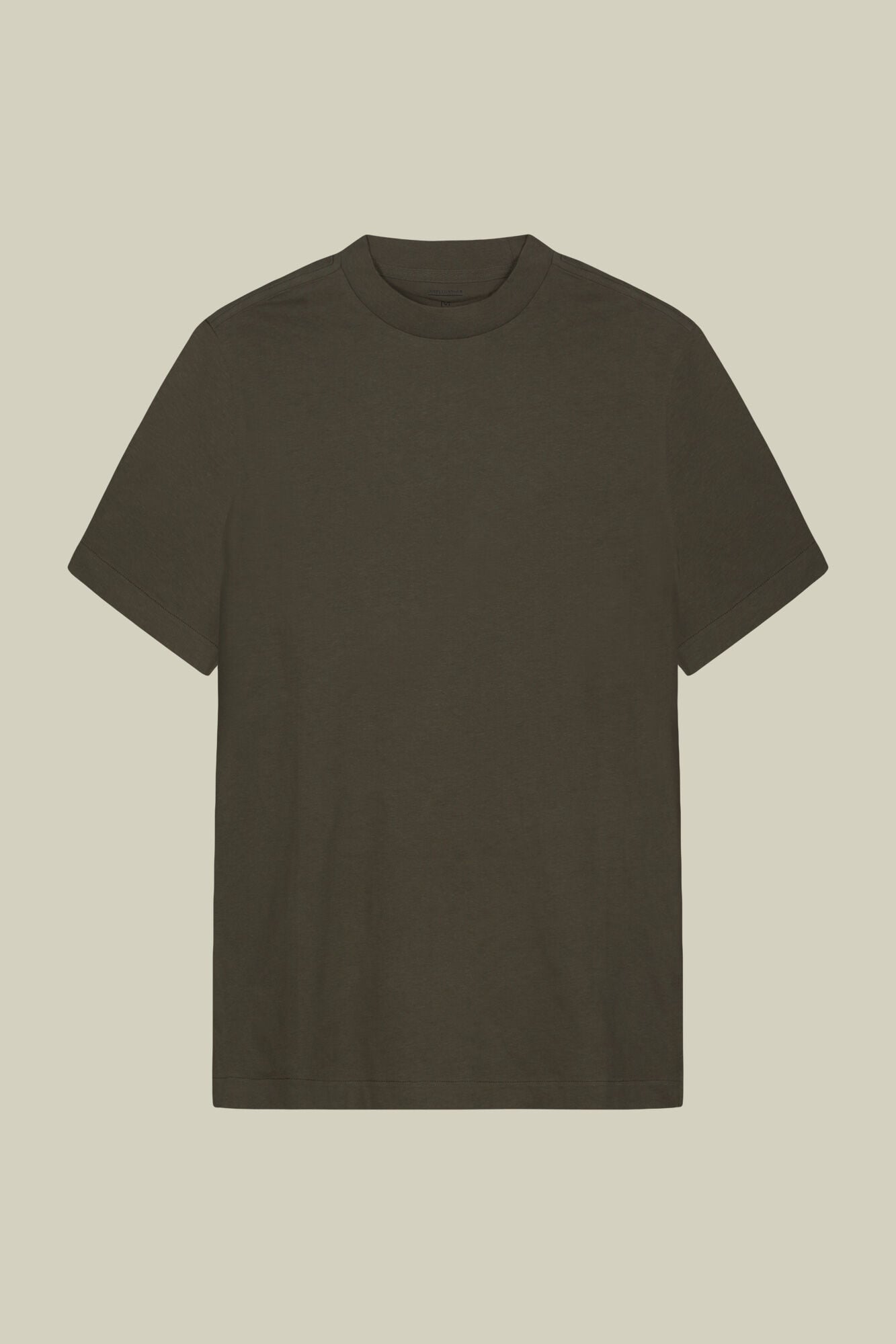 Doppelganger - T-shirt uomo in jersey 100% cotone collo leggermente alto