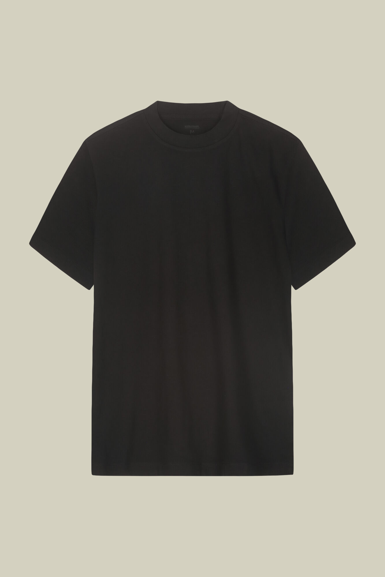 Doppelganger - T-shirt uomo in jersey 100% cotone collo leggermente alto