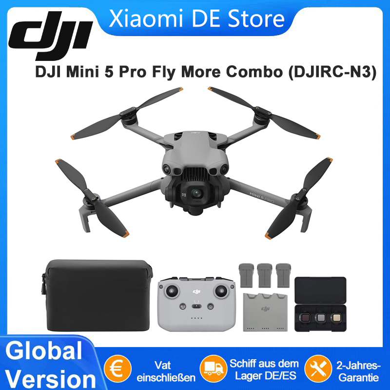 Drone DJI Mini 5 Pro Fly More Combo (DJI RC-N3)