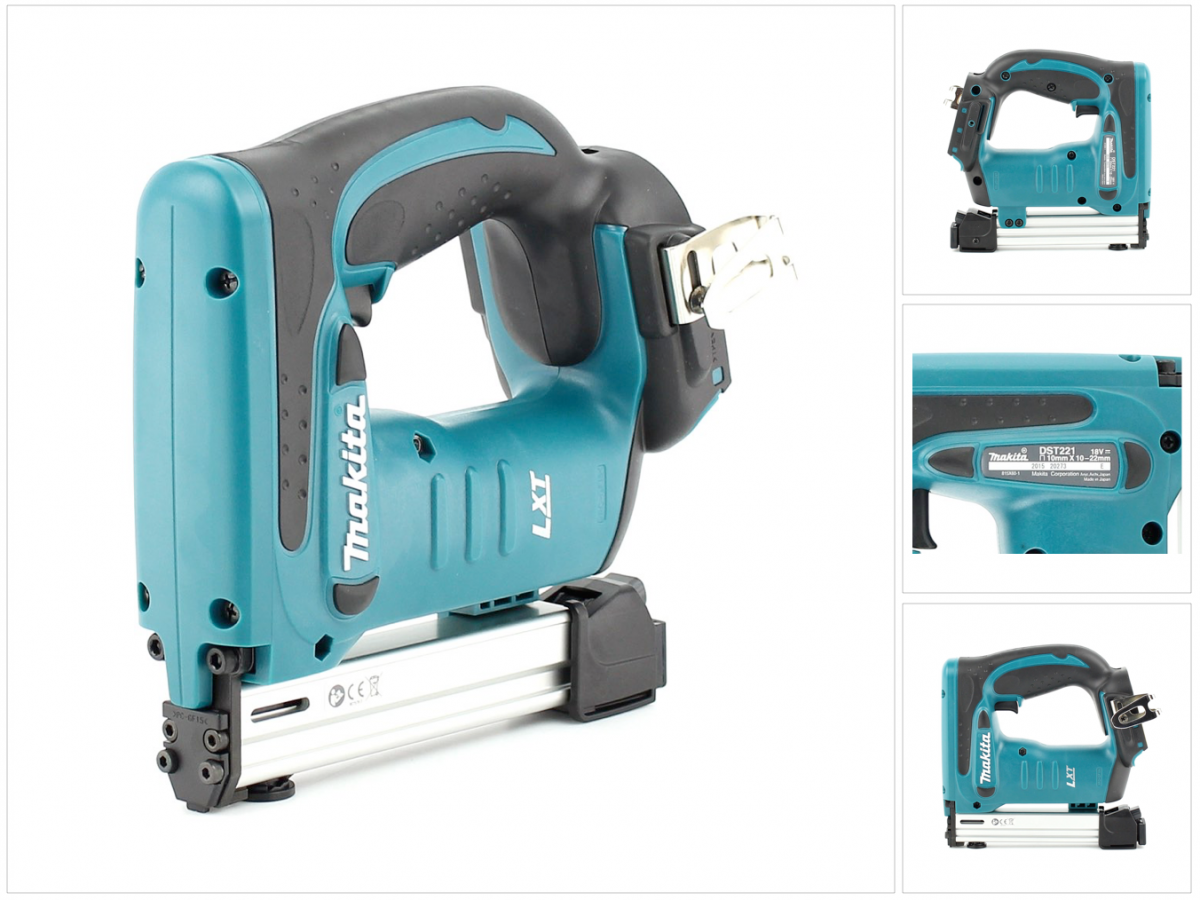 Dst 221 Z Tacker A Batteria 18 V 10 X 10 - 22 Mm Solo - Senza Batteria, Senza Caricabatterie - Makita Dst 221 Z Tacker A Batteria 18 V 10 X 10 - 22 Mm Solo - Senza Batteria, Senza Caricabatterie - Makita