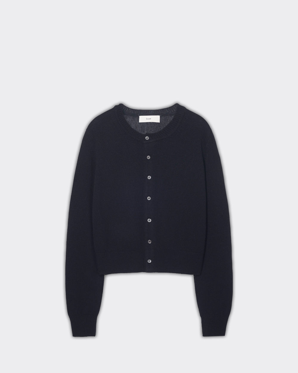 Dunst Cardigan Knit Crewneck Nero