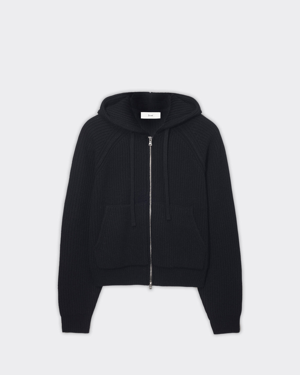 Dunst Felpa Zip Knit Nera