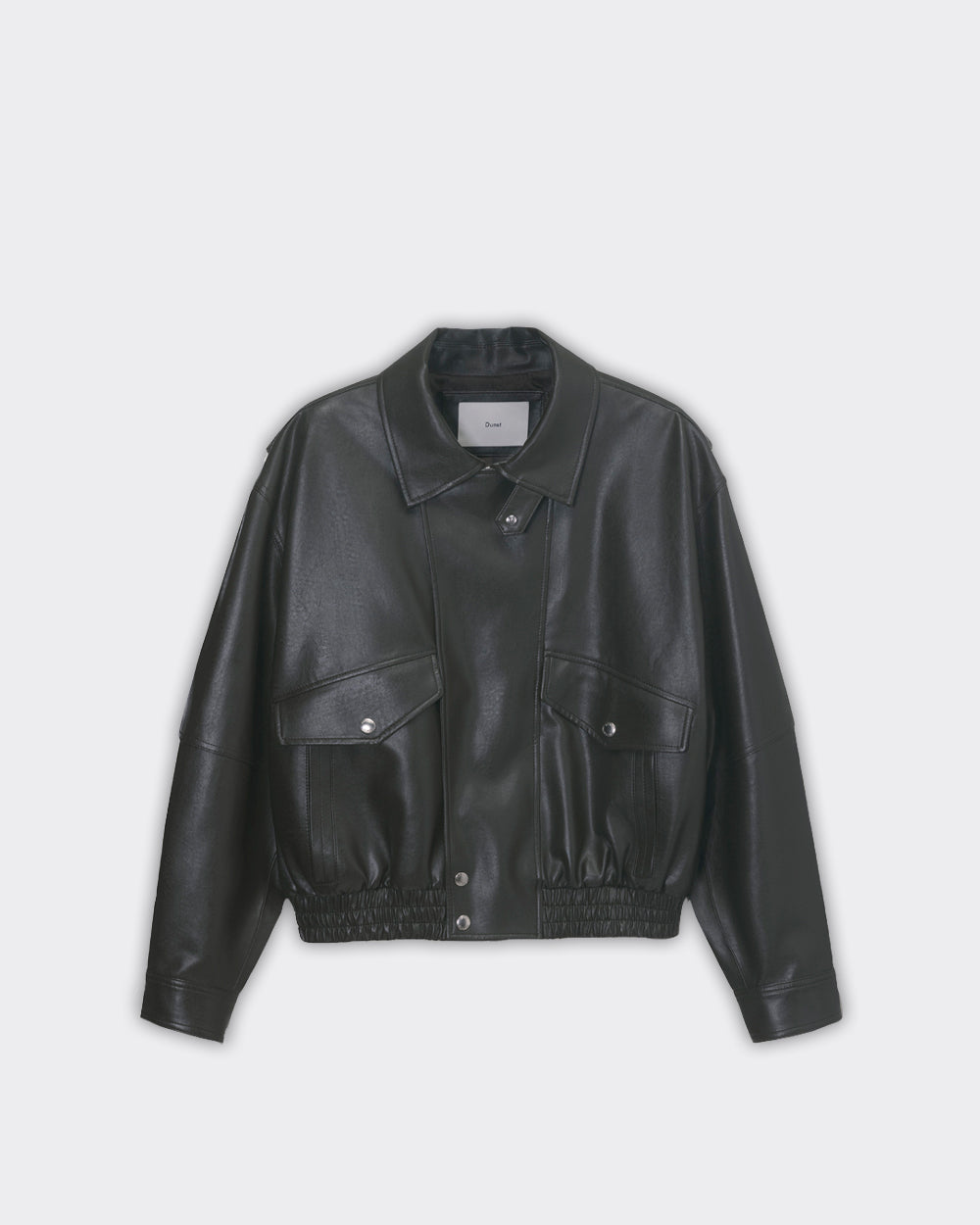 Dunst Giacca Cropped Alter-Leather Blouson Greyish Khaki Dunst Giacca Cropped Alter-Leather Blouson Greyish Khaki