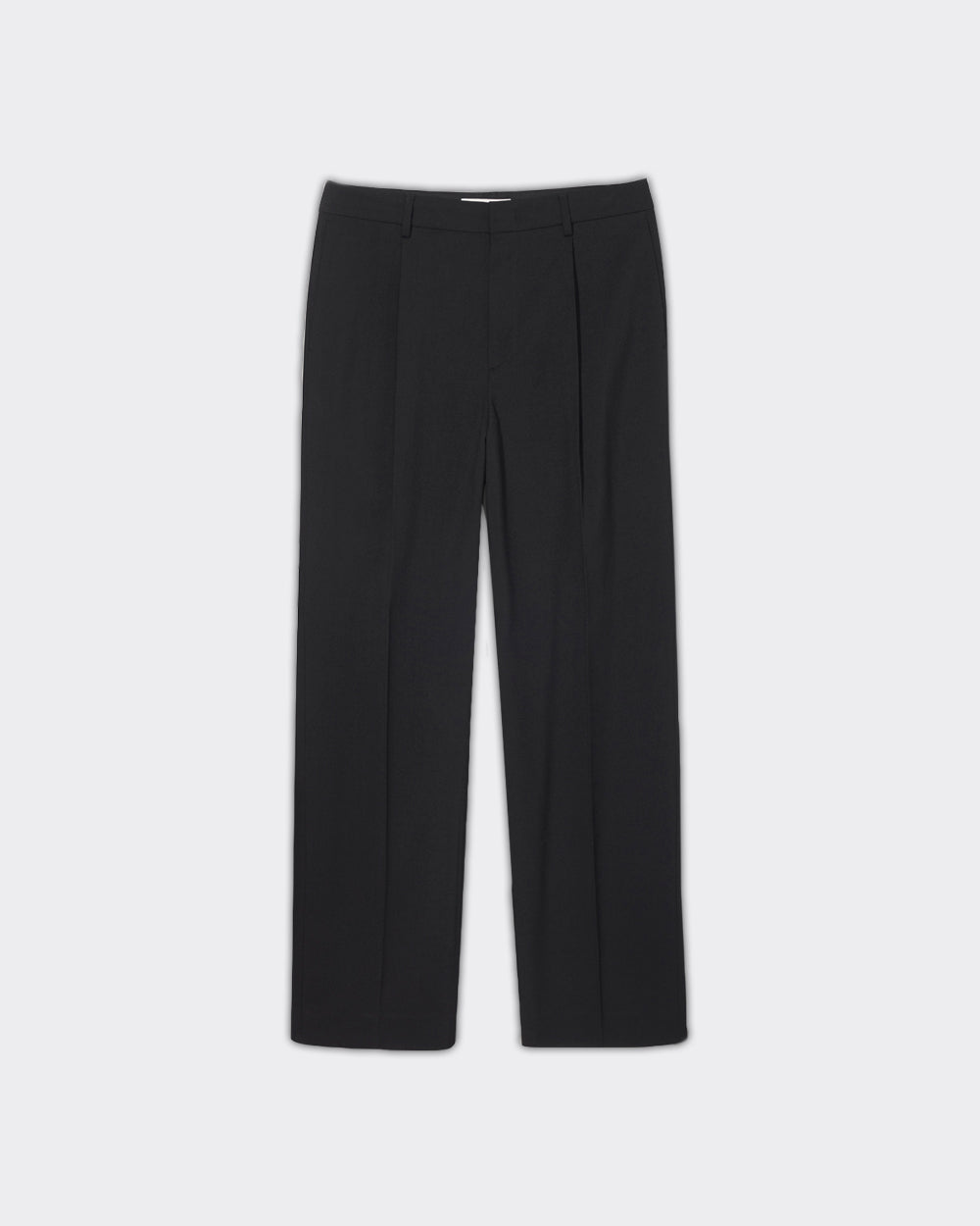 Dunst Pantaloni Pleated Semi-Wide Slacks Neri