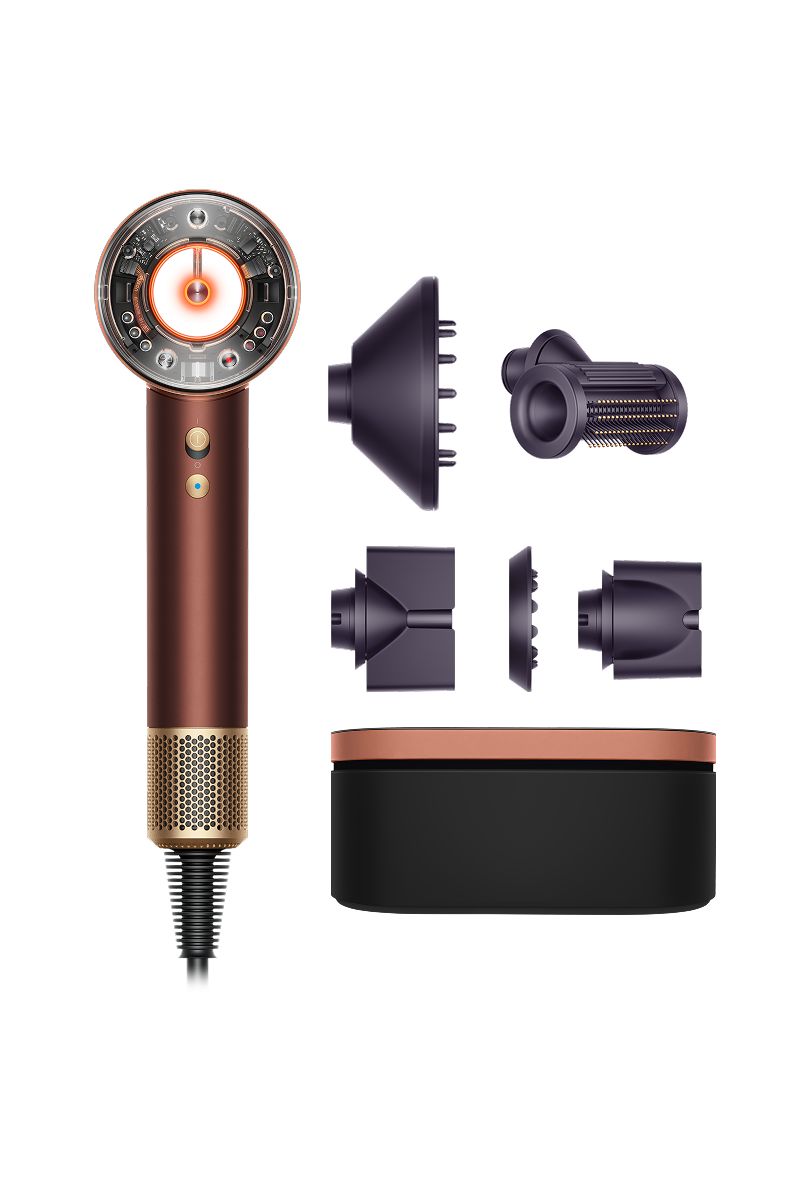 Dyson Asciugacapelli Supersonic Nural™ - lisci e ondulati (Plum/Copper)