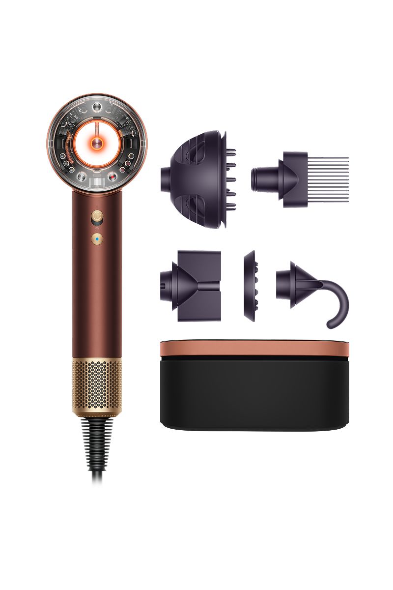 Dyson Asciugacapelli Supersonic Nural™ - ricci e molto ricci (Plum/Copper)