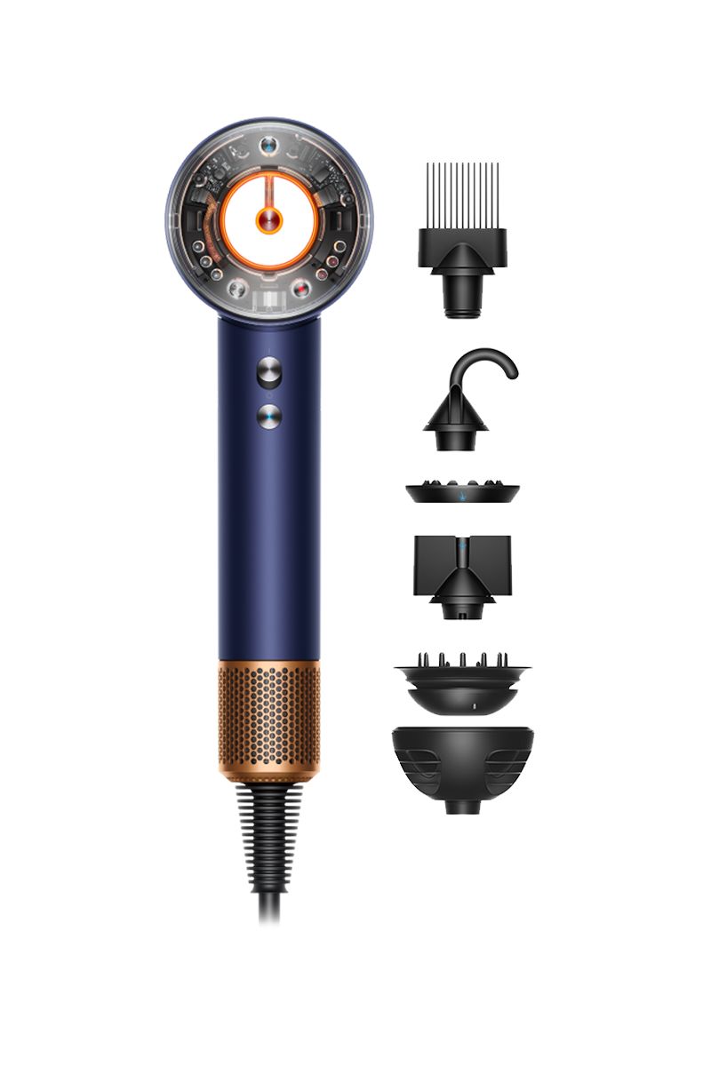 Dyson Supersonic Nural™ – Mossi e ricci (Blu di prussia) Asciugacapelli