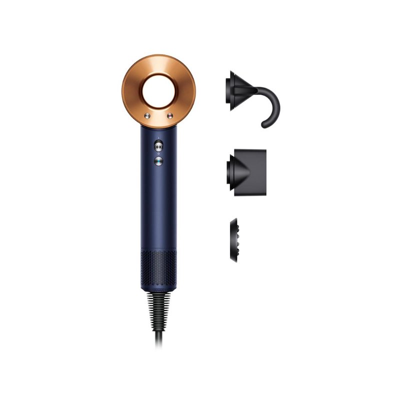 Dyson Supersonic™ – Lisci e mossi (Blu di prussia/Rame) Asciugacapelli