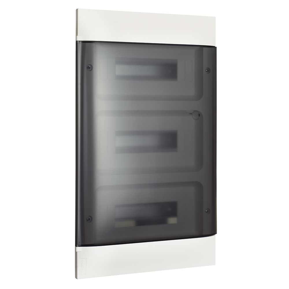 E315p36d3 Centralino Da Parete Linea Habita 3x12 Moduli Din Sportello Fumè - Bticino E315p36d3 Centralino Da Parete Linea Habita 3x12 Moduli Din Sportello Fumè - Bticino