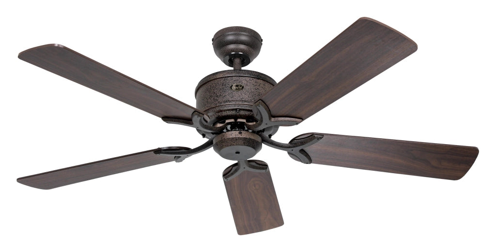 ECO ELEMENTS 132, Ventilatore senza Luce, CasaFan Colore Pale: Noce e Faggio, Corpo: Marrone